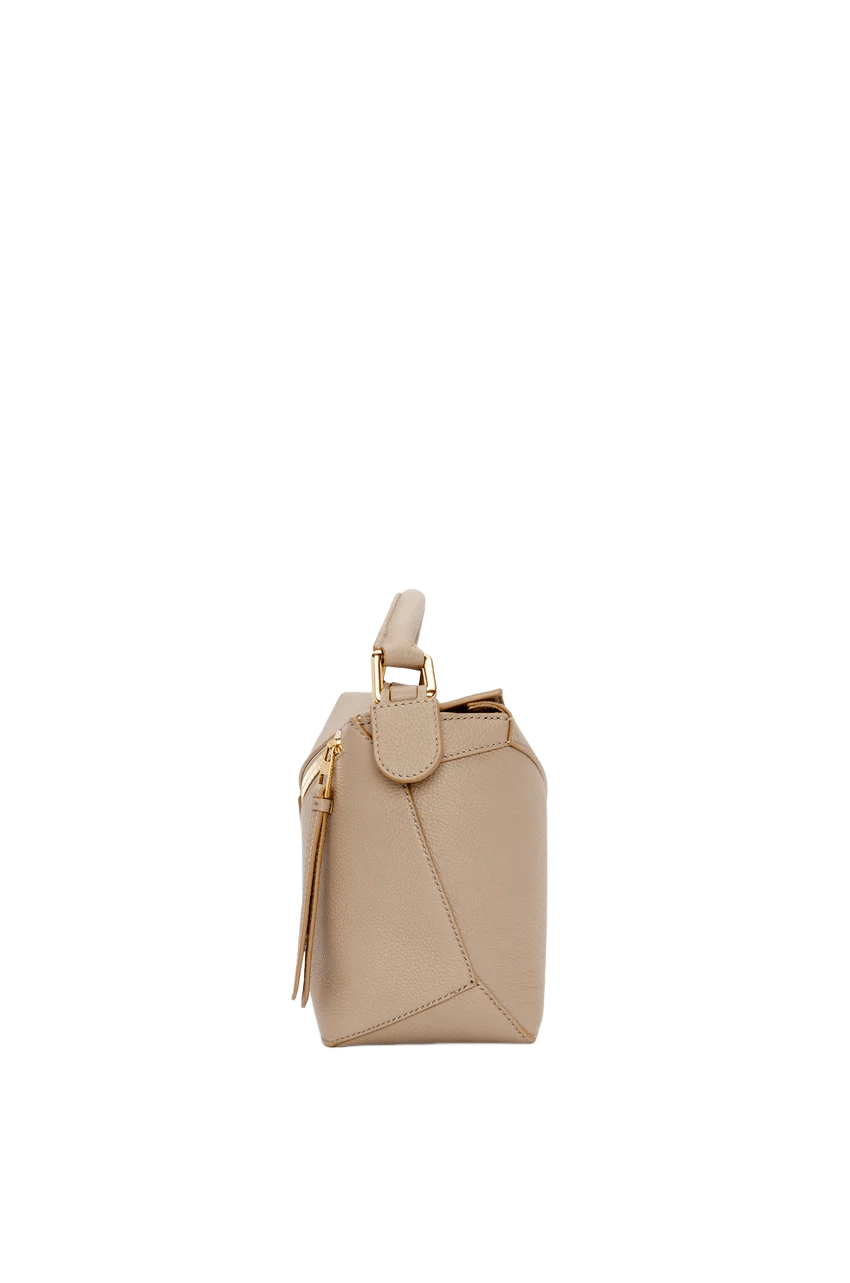 Loewe New LOEWE Puzzle Small Sand Grained Leather Handbag Size ONE SIZE - 3 Thumbnail