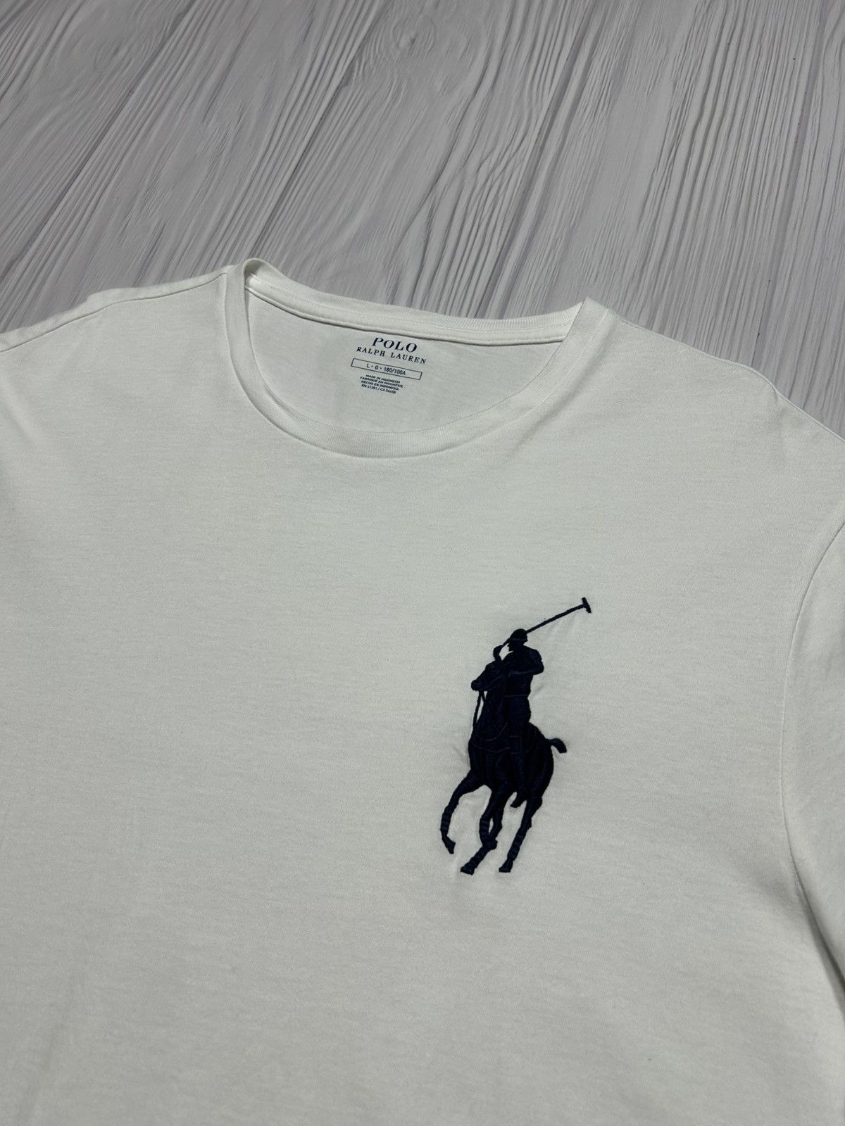 Lauren Ralph Lauren Vintage Polo Ralph Lauren Number 3 Polo T-Shirt Size L Size US L / EU 52-54 / 3 - 5 Thumbnail