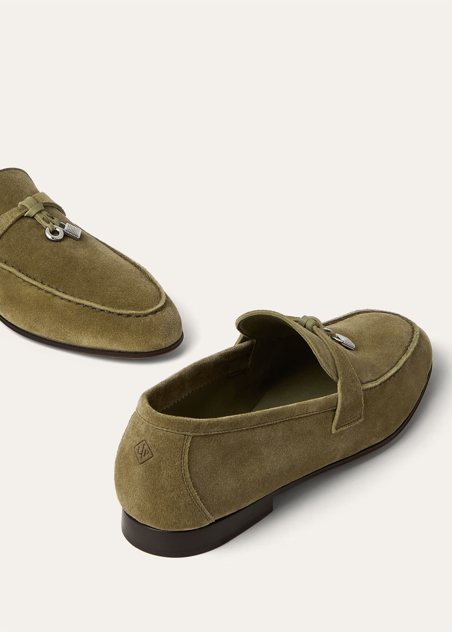 Loro Piana os11x0326 FAQ9903 Joan Loafers in Verde-Acqua Size US 9 / IT 39 - 6 Thumbnail