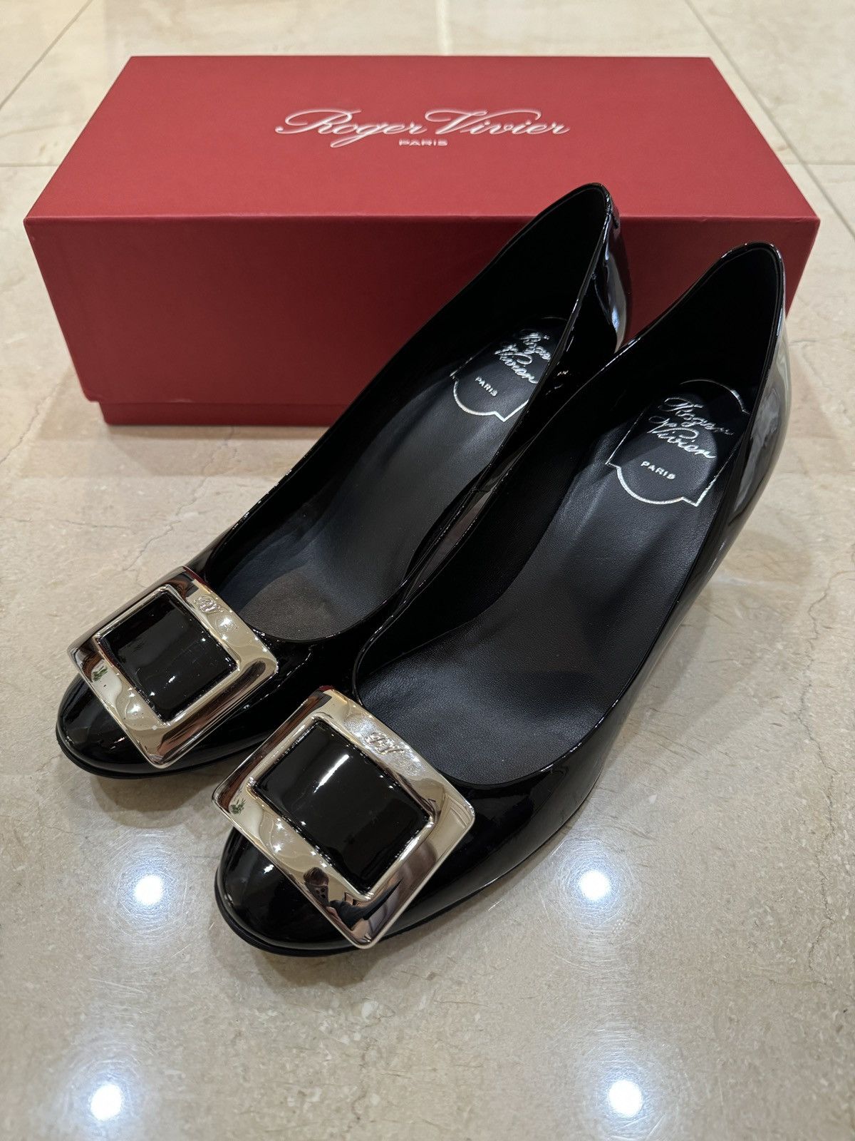 Roger Vivier Roger Viver Buckle Heel Size US 8.5 / IT 38.5 - 1 Thumbnail