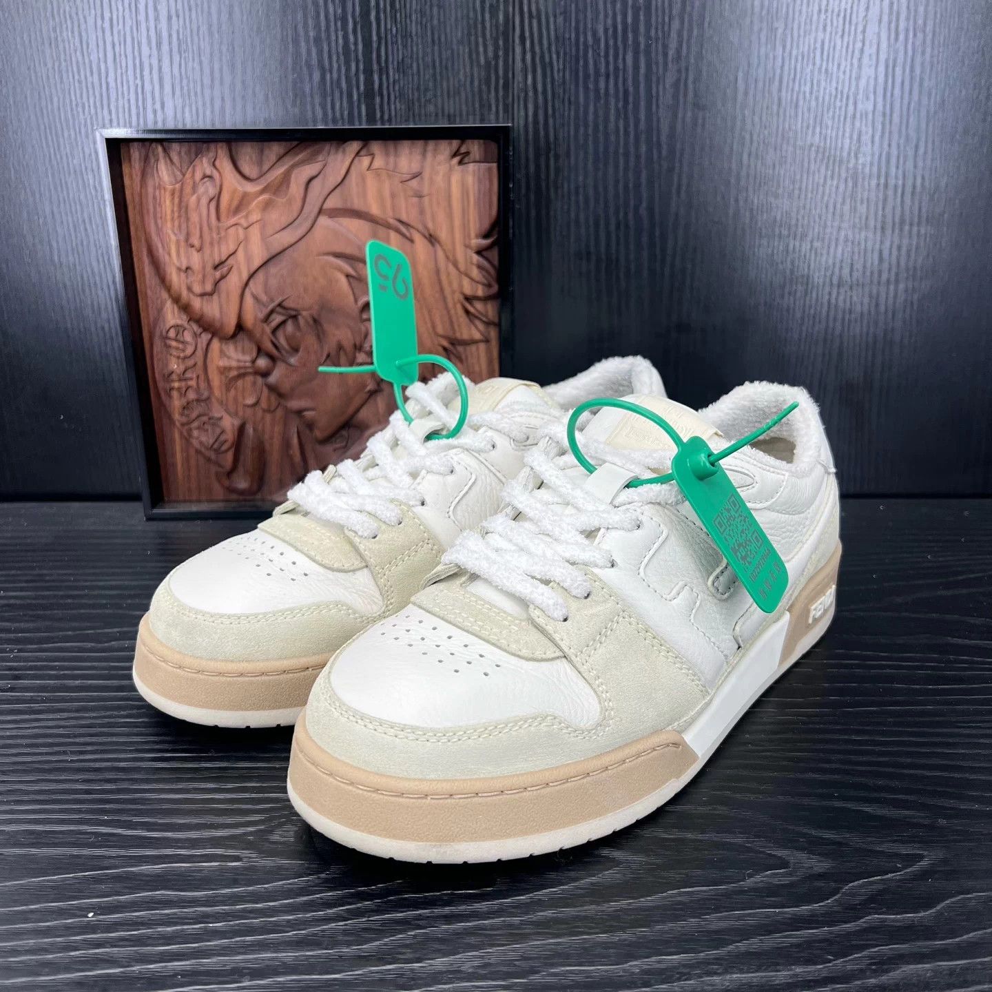 Fendi Fendi Match White Gray US7/41EU Size US 7.5 / EU 40-41 - 1 Thumbnail