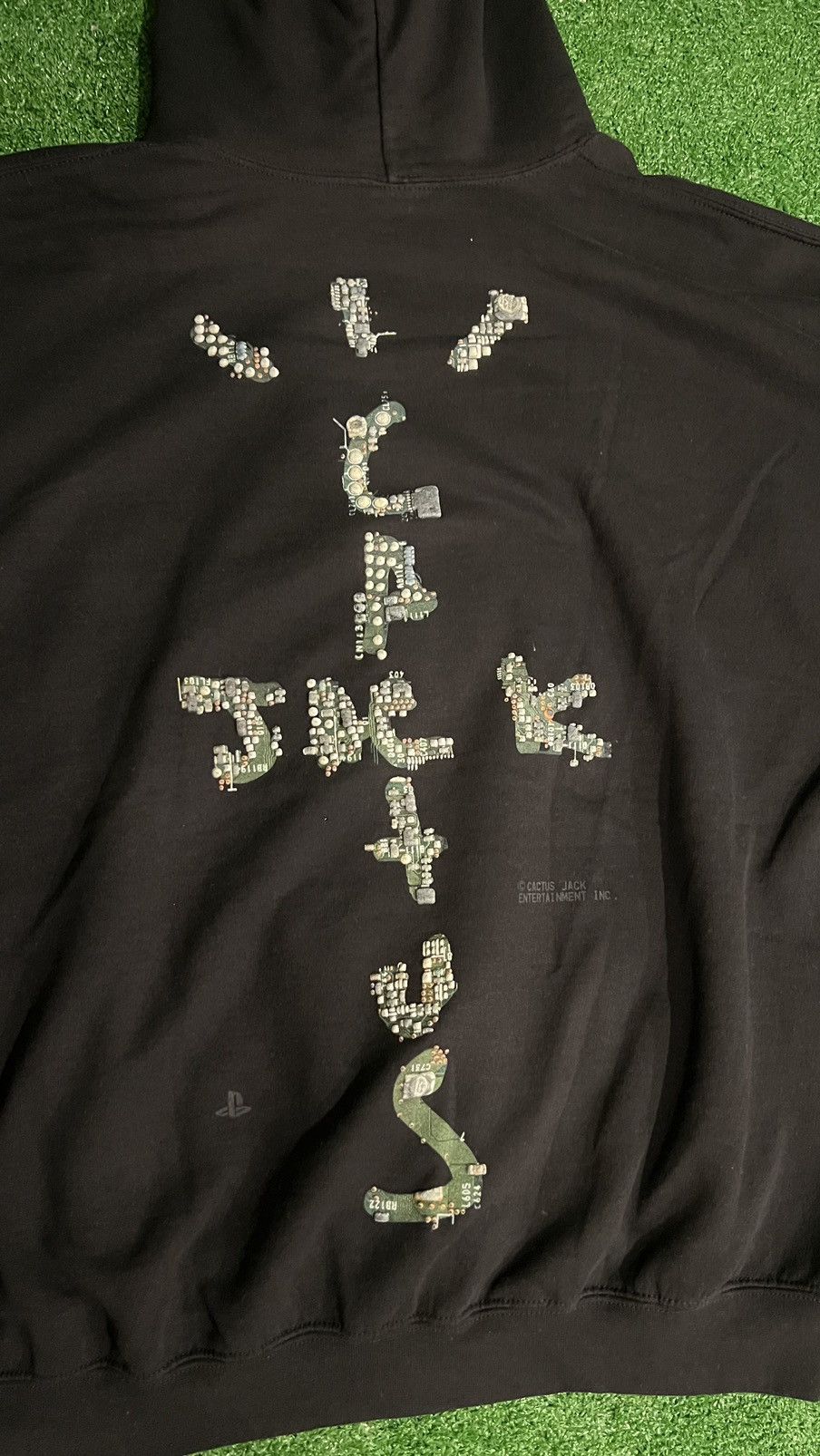 Playstation × Travis Scott Travis Scott Playstation Motherboard II Hoodie Size US XL / EU 56 / 4 - 4 Thumbnail