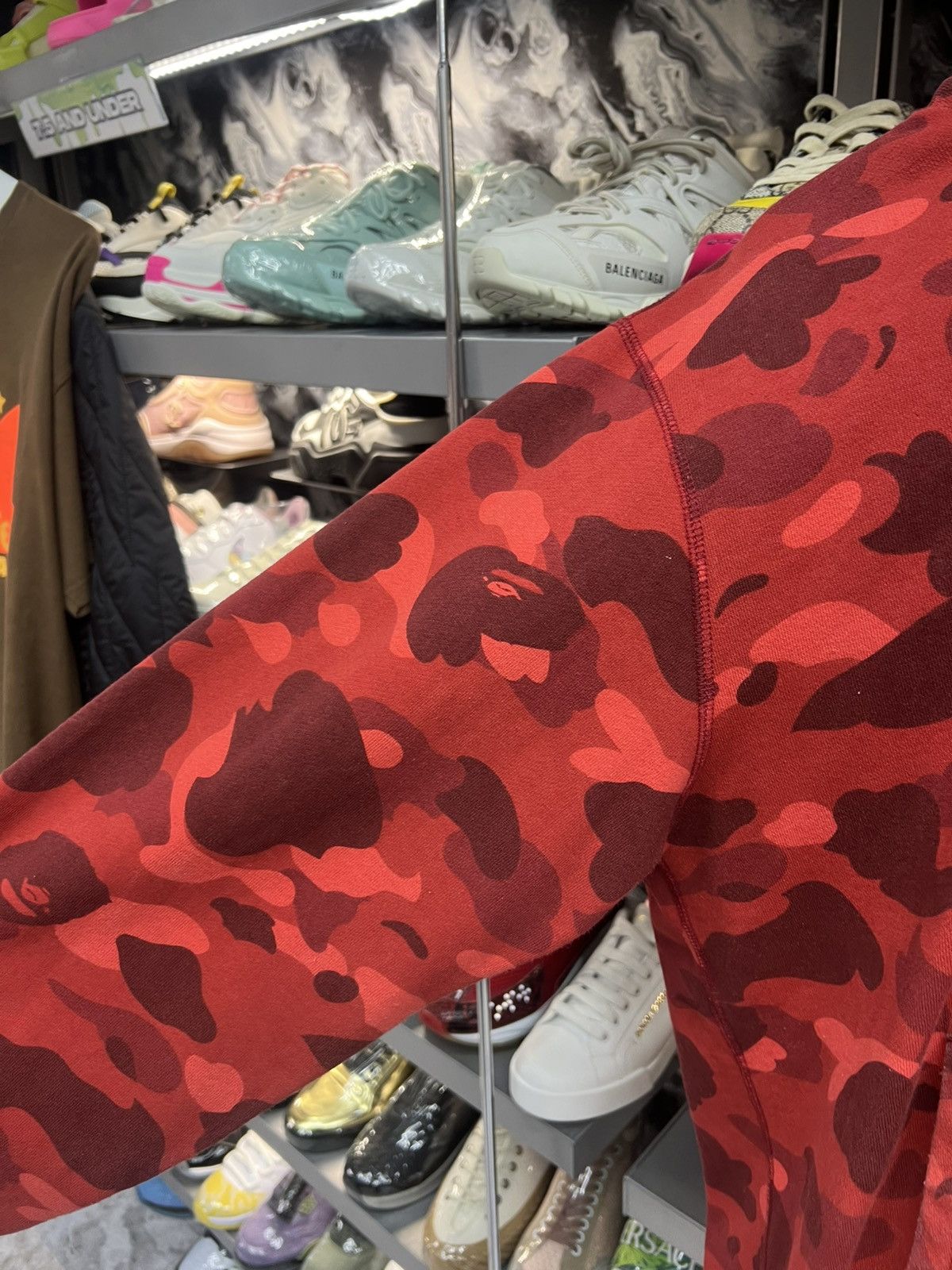Bape Bape Ape Multicolor Shark Zip Up Size US XL / EU 56 / 4 - 3 Thumbnail