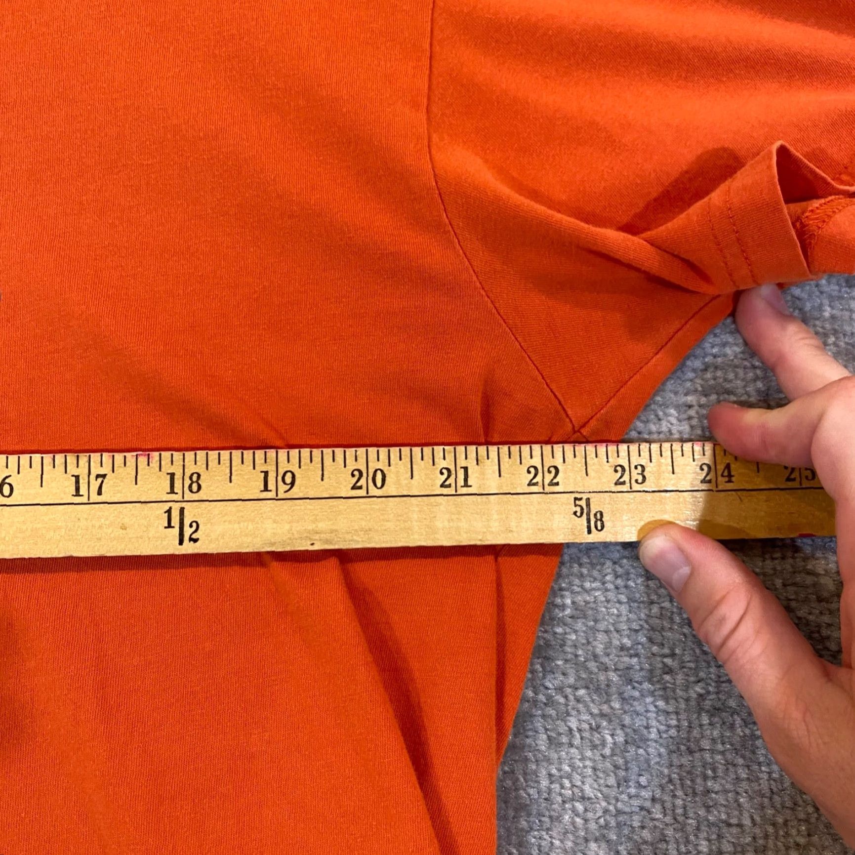 Polo Ralph Lauren Polo Ralph Lauren Shirt Mens Medium Orange MXMLVII New York RL Tee Short Sleeve Size US M / EU 48-50 / 2 - 5 Thumbnail