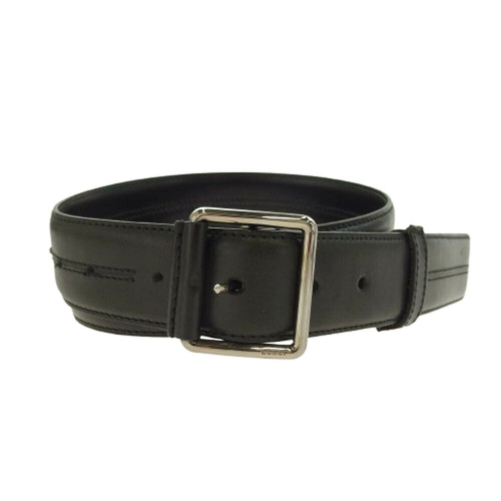 Gucci Leather Silver Buckle Belt Size ONE SIZE - 1 Thumbnail