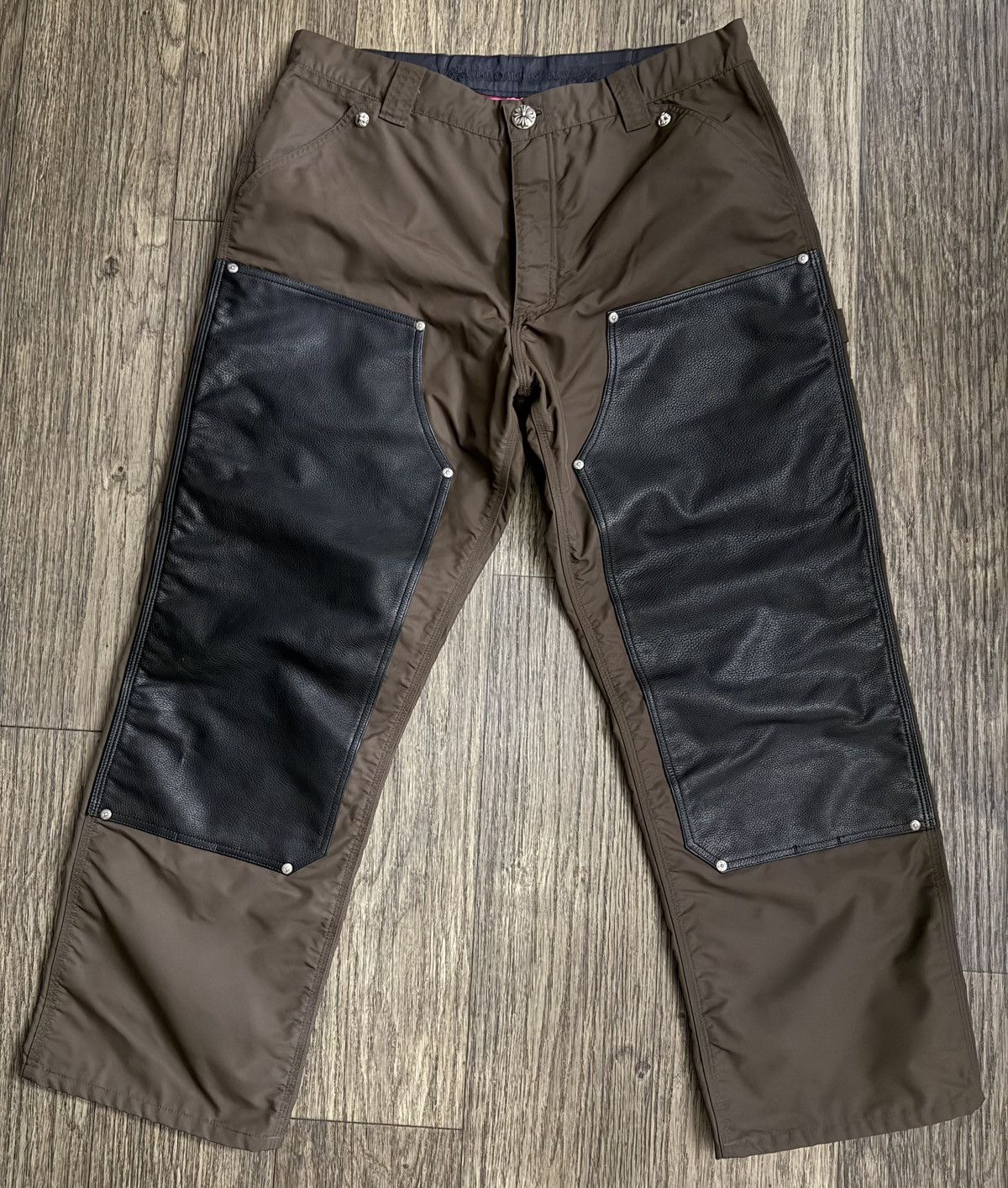 Chrome Hearts Chrome Hearts Double Knee Pants Size US 36 / EU 52 - 1 Thumbnail
