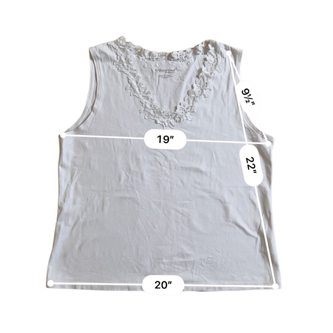 Coldwater Creek Coldwater Creek tank top size Large Size L / US 10 / IT 46 - 2 Thumbnail