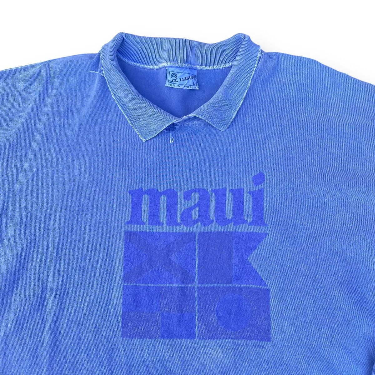 Vintage Vintage 90’s Maui Sweatshirt Distressed Style. #E4 Size US L / EU 52-54 / 3 - 2 Thumbnail