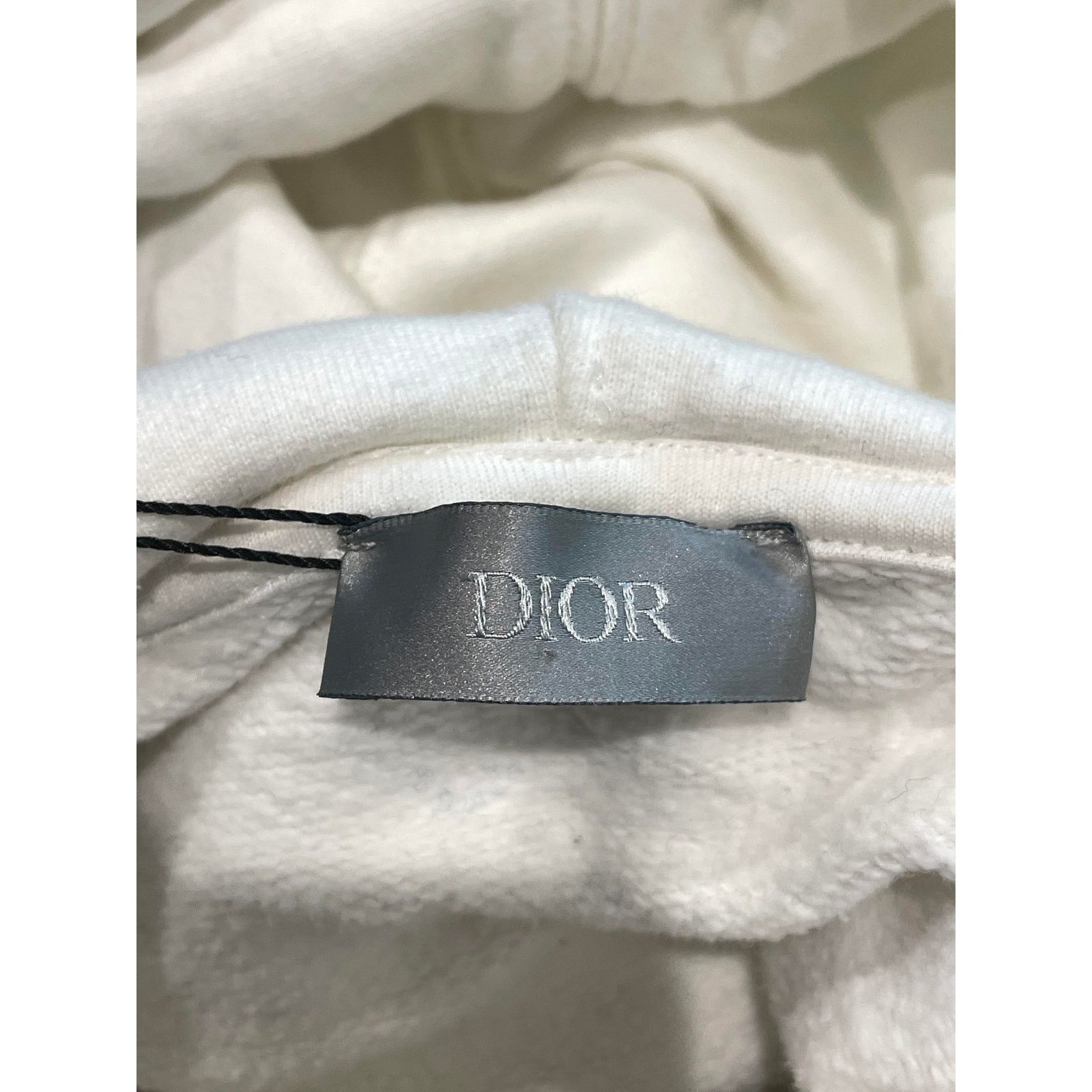 Dior Dior CD Logo Hoodie White Yellow Size XS / US 0-2 / IT 36-38 - 4 Thumbnail