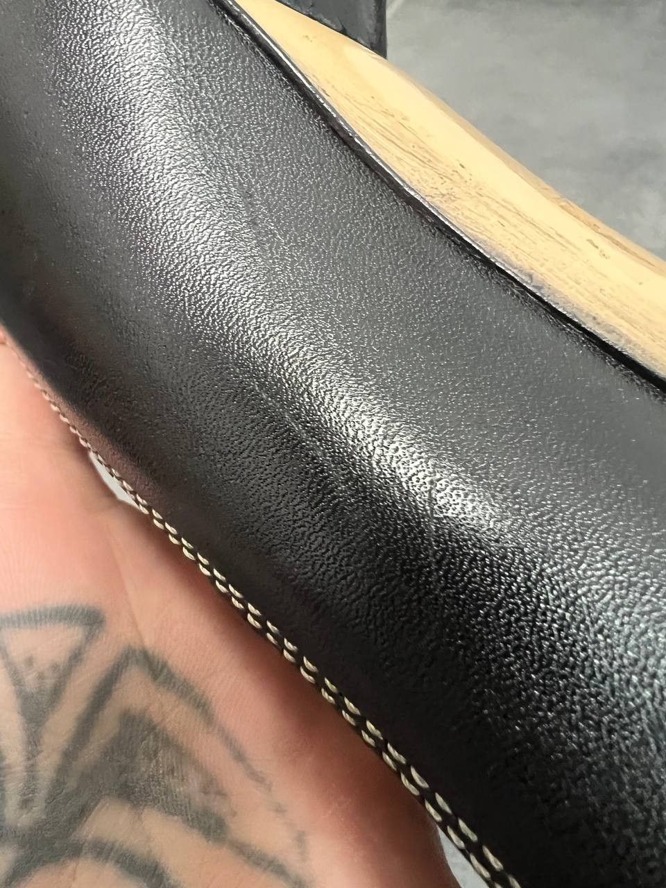 Gucci Gucci GG Soho Logo Leather Pump Heels Size US 10 / IT 40 - 5 Thumbnail