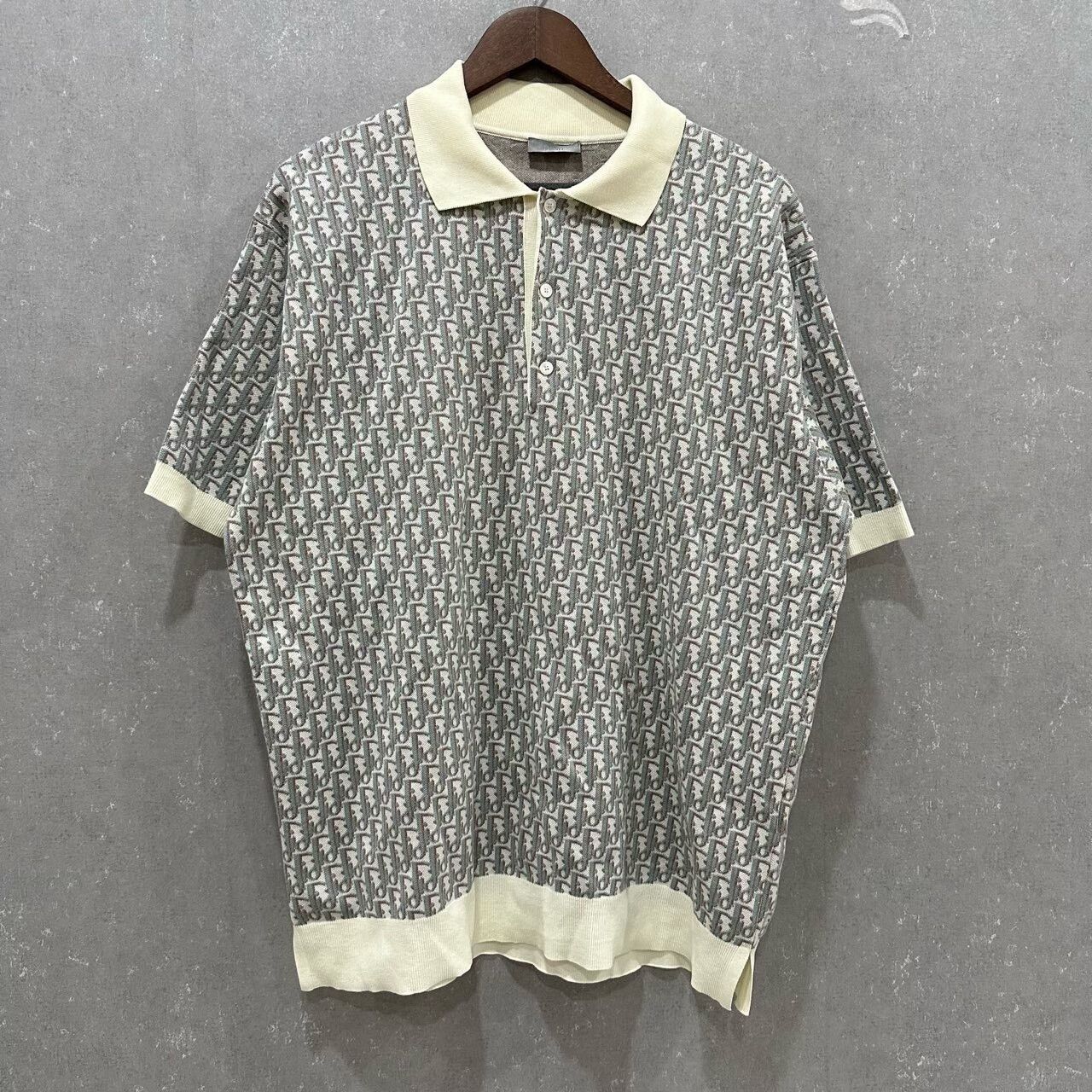 Dior Dior All-Over Logo Short-Sleeve Shirt L Size US L / EU 52-54 / 3 - 1 Thumbnail