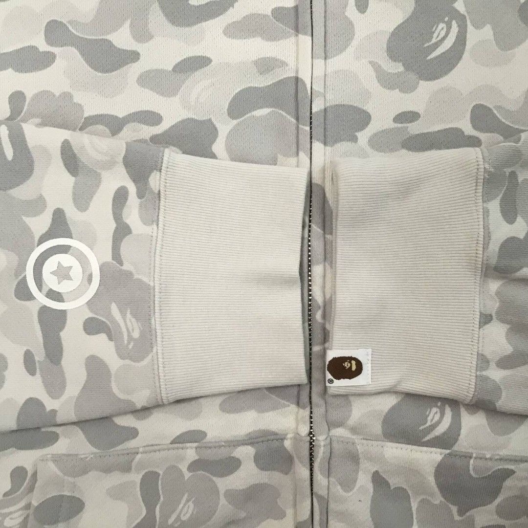Bape 🔥Harajuku Store Camo🔥 BAPE Separate shark full zip hoodie Size US XL / EU 56 / 4 - 7 Thumbnail