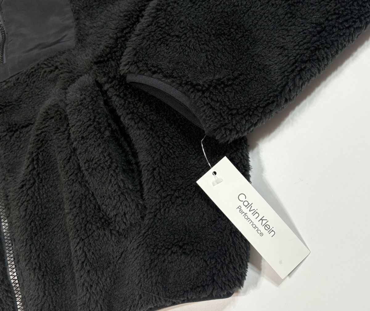 Calvin Klein Calvin Klein Performance Tech Women’s Full Zip Teddy Jacket Size M / US 6-8 / IT 42-44 - 6 Thumbnail