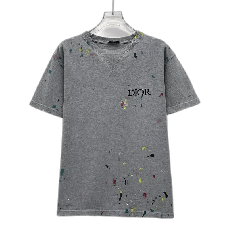Dior Gray Dior T-2505 Size US S / EU 44-46 / 1 - 1 Thumbnail