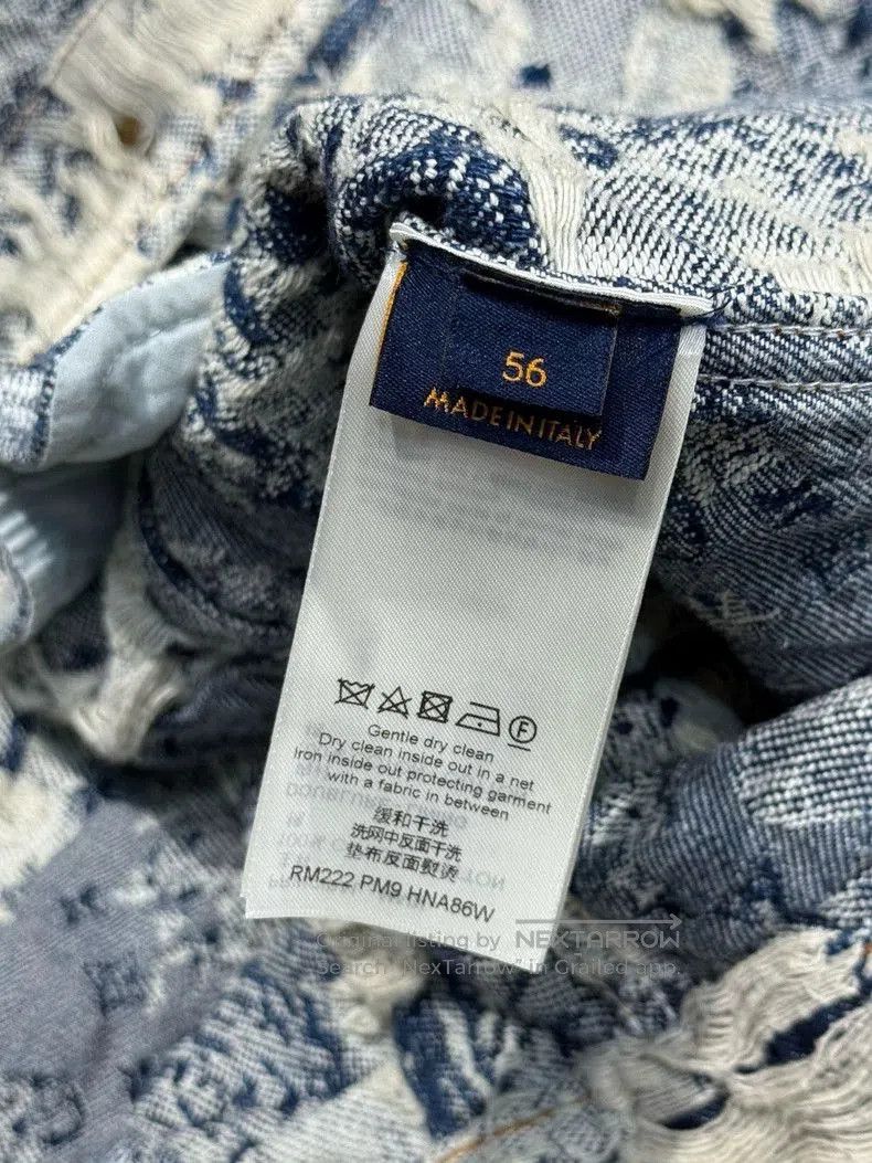 Louis Vuitton Louis Vuitton Floral Denim Jacket. Size US XL / EU 56 / 4 - 9 Thumbnail