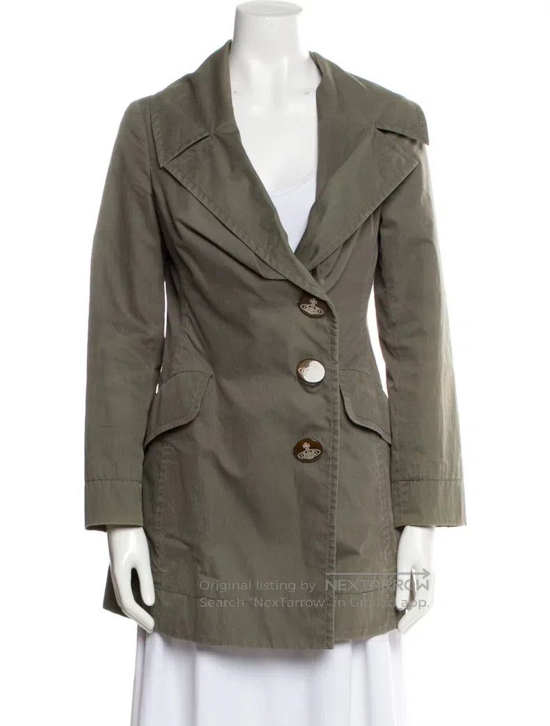 Vivienne Westwood Vivienne Westwood Red Label Asymmetrical Overcoat/Trench C Size L / US 10 / IT 46 - 2 Thumbnail
