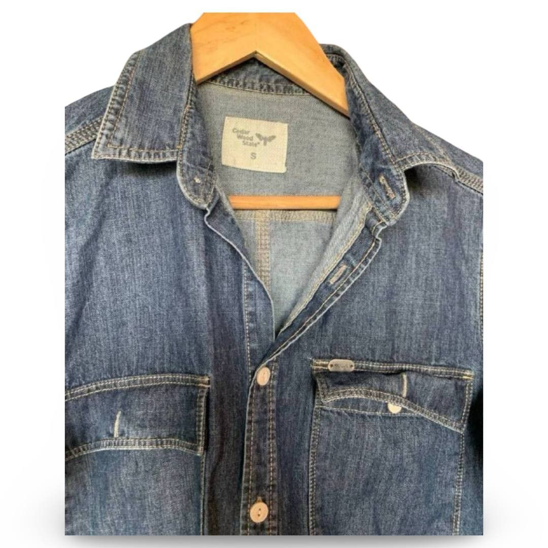 Cedarwood State Cedarwood State denim shirt #620 Size US S / EU 44-46 / 1 - 2 Thumbnail