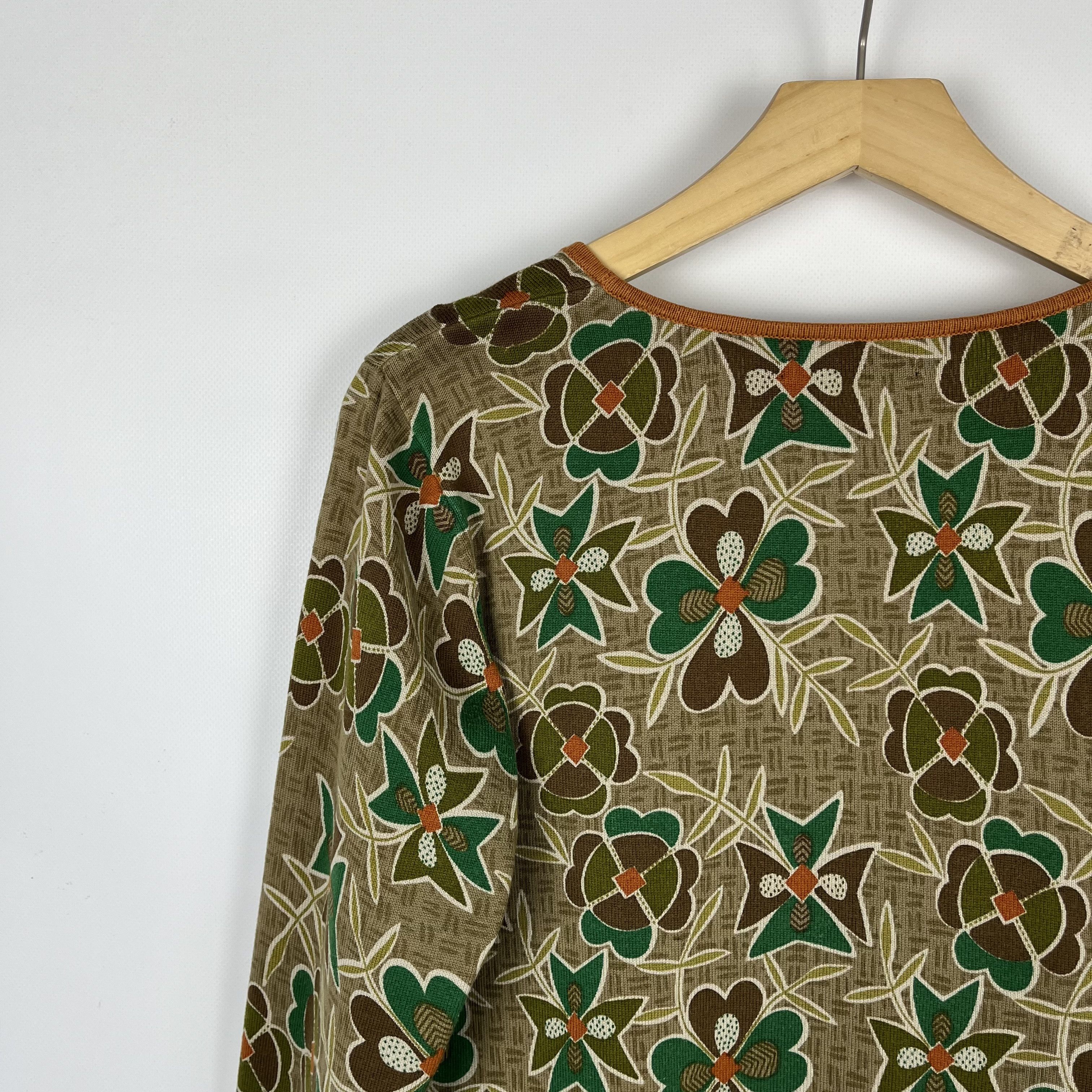 Gudrun Sjoden Ladies Gudrun Sjoden Floral Organic Cotton Tunic Dress Size M / US 6-8 / IT 42-44 - 15 Thumbnail