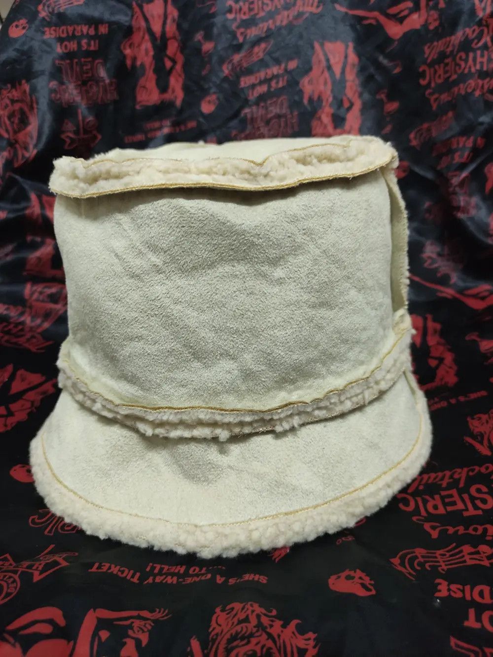 Japanese Brand × Vintage VINTAGE it's SHEARLING SHERPA BUCKET HAT Size ONE SIZE - 3 Thumbnail