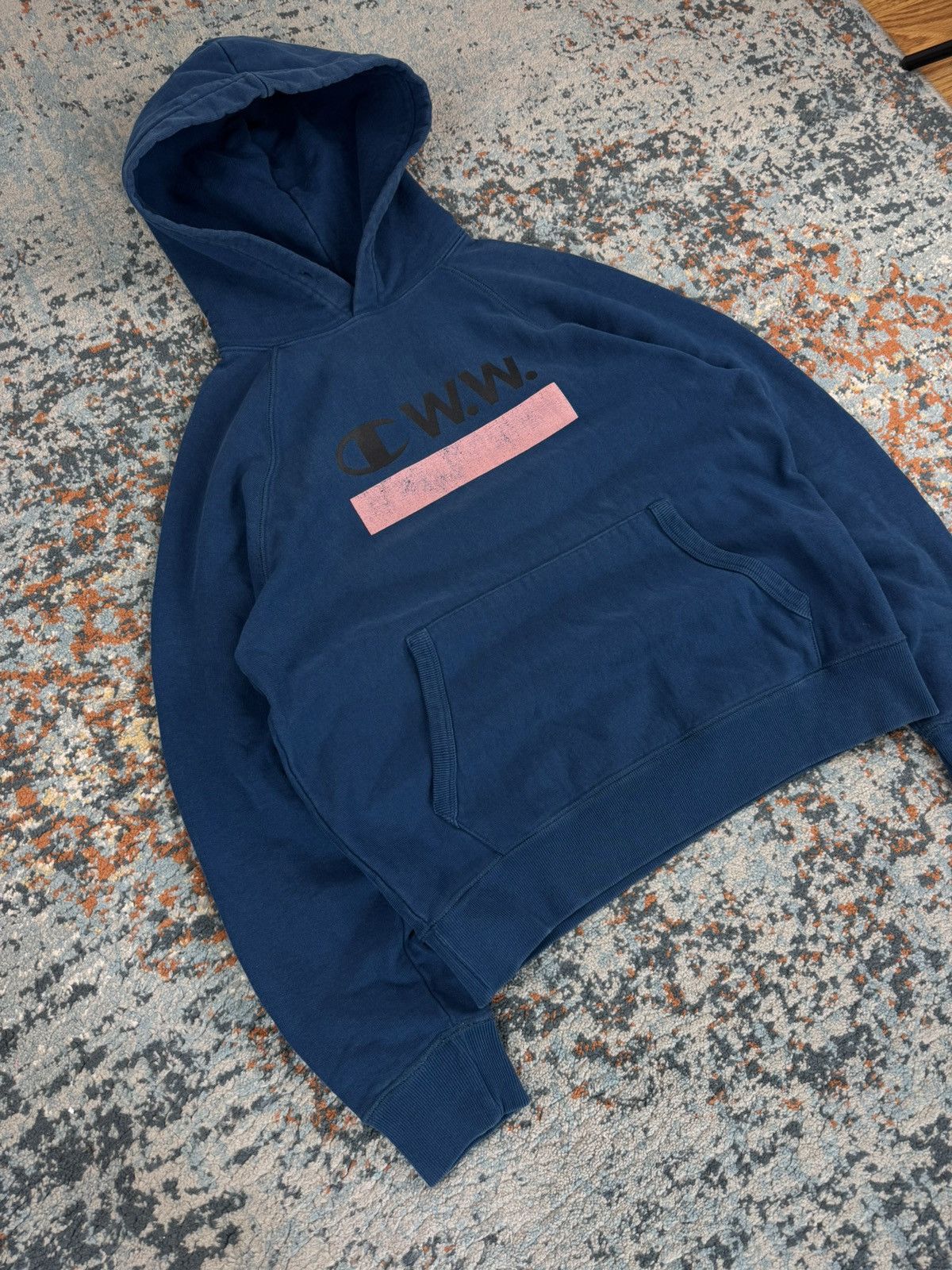 Champion Champion x Wood Wood W.W. Reverse weave hoodie sweatshirt Size US M / EU 48-50 / 2 - 2 Thumbnail