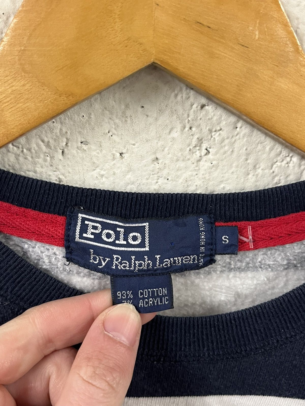 Polo Ralph Lauren Polo ralph Lauren vintage stripped crewneck preppy 90s hype Size US S / EU 44-46 / 1 - 6 Thumbnail