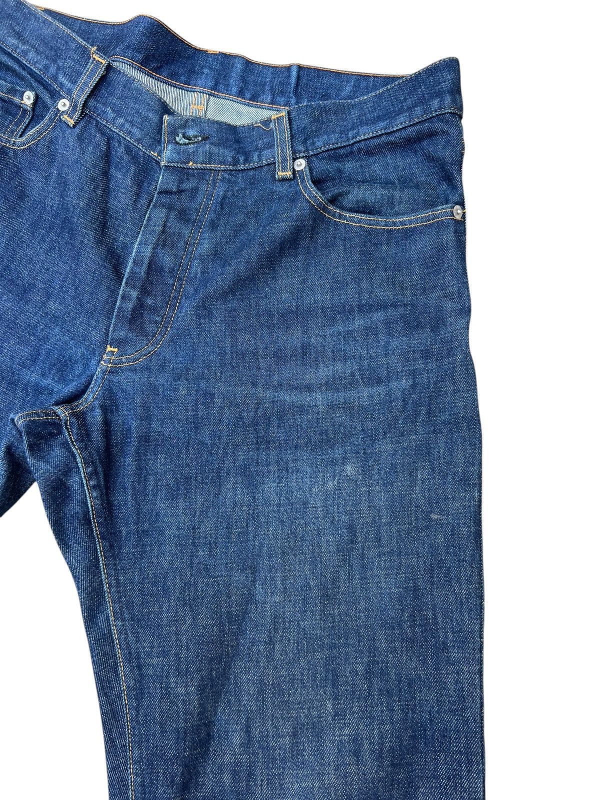 Helmut Lang 90s Helmut Lang GLJeans Classic Cut Raw Denim MuddyJeans Size US 33 - 10 Thumbnail
