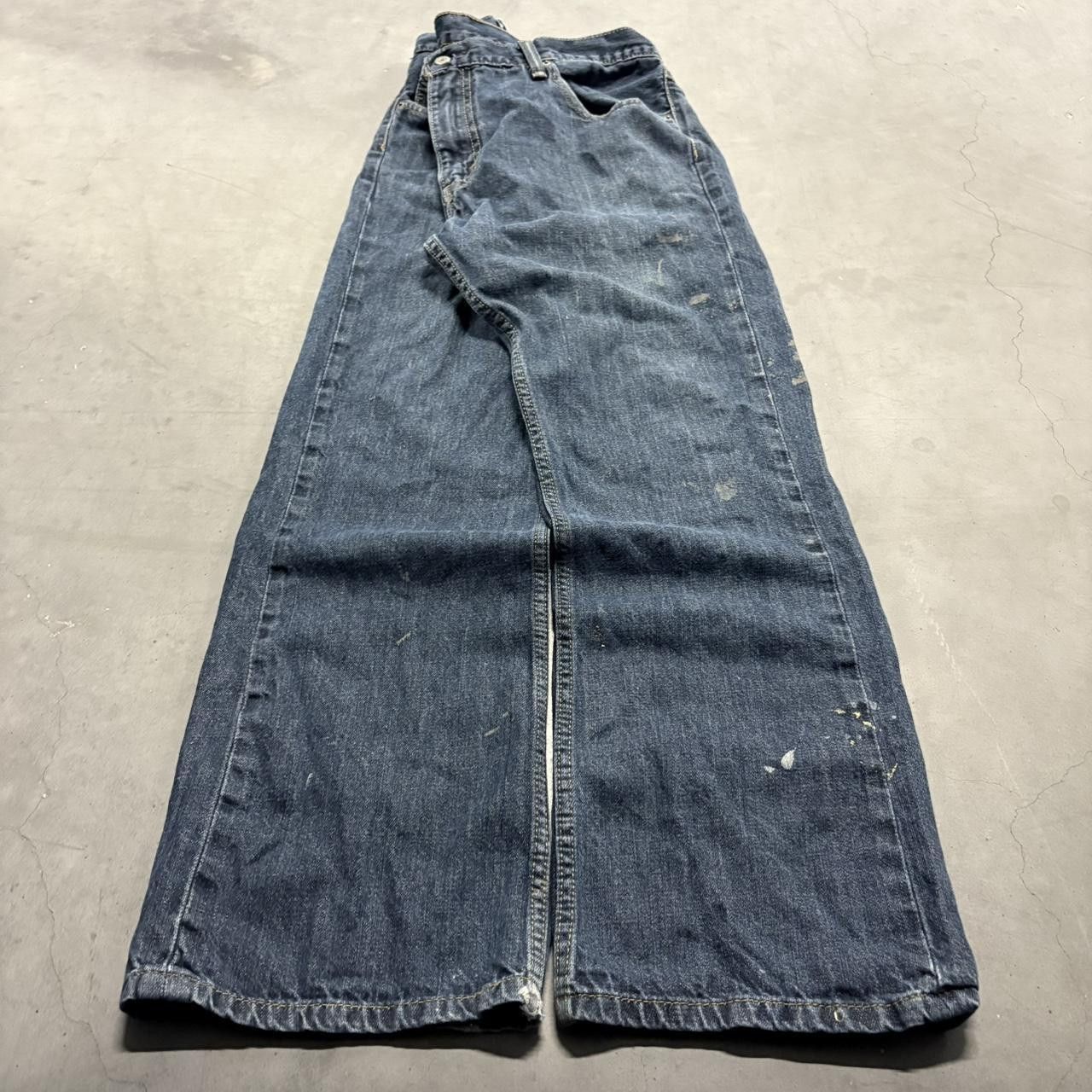 Levi's Crazy Vintage Y2K/2000s Baggy Levis Streetwear Dark Wash Denim Jeans! Size US 38 / EU 54 - 3 Thumbnail