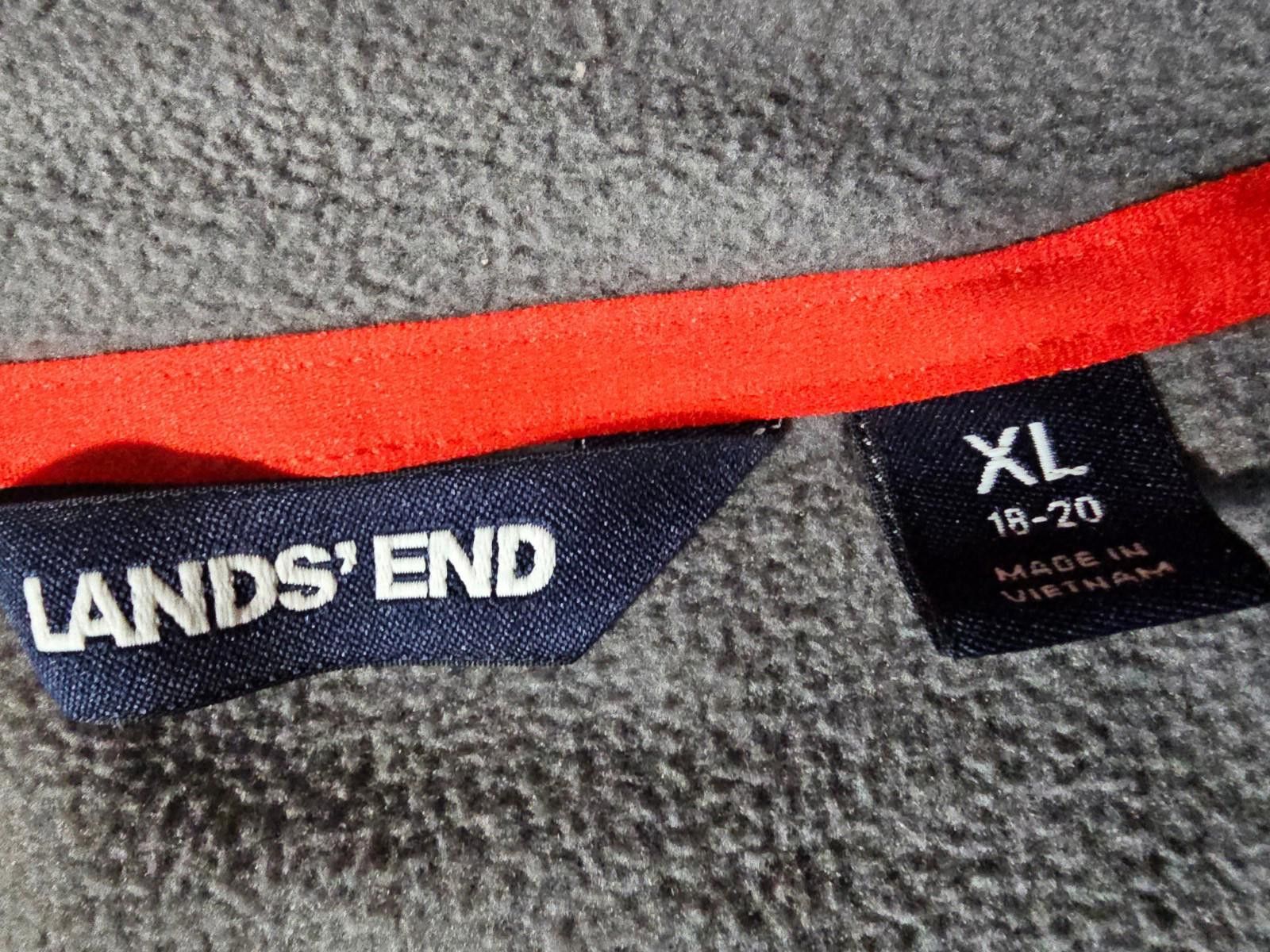 Lands' End Lands End Henley Button Sweater XL 18-20 Size US XL / EU 56 / 4 - 3 Thumbnail