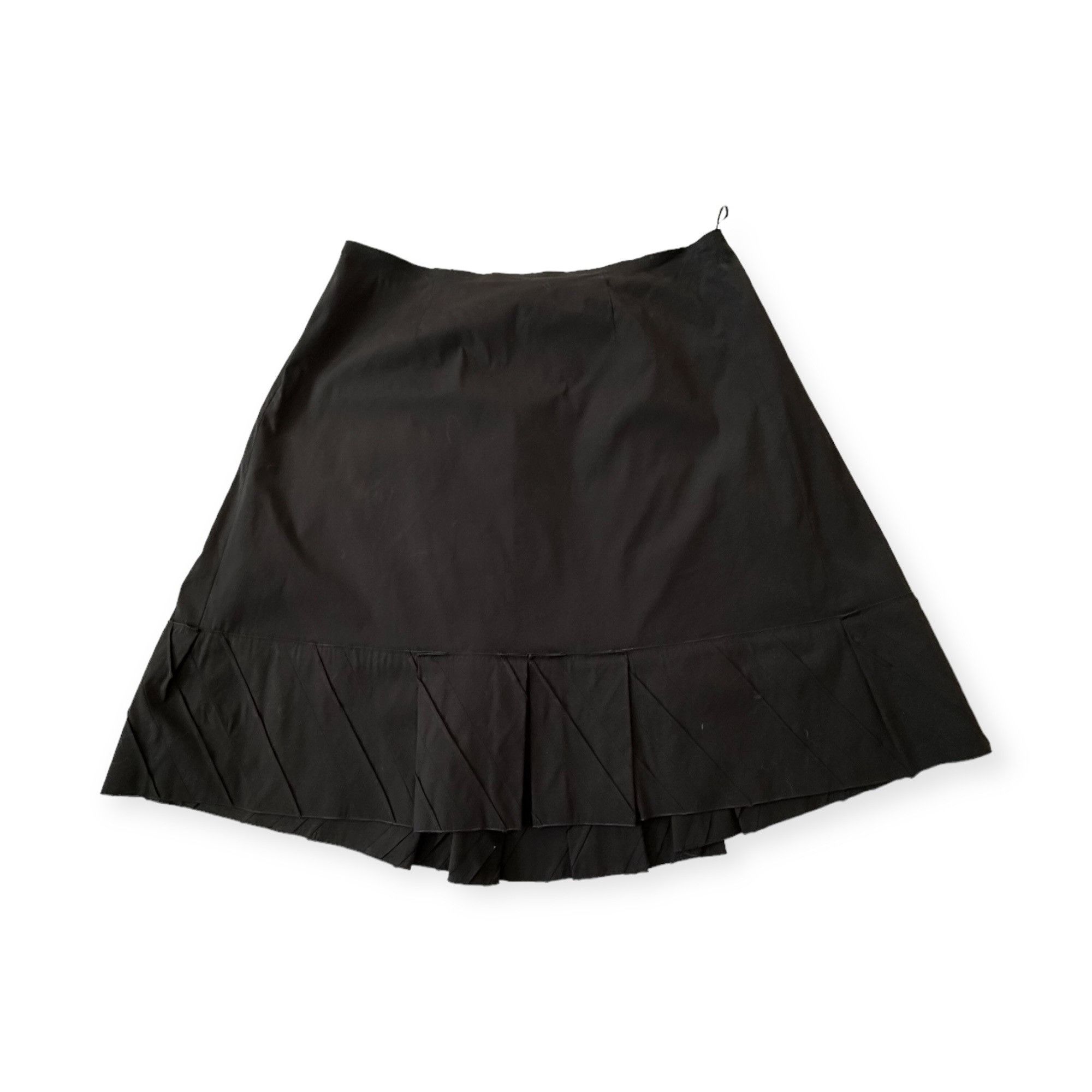 Prada Prada A line Black Cotton Skirt, Size 46 Italy/L, Never worn Size 32" / US 10 / IT 46 - 5 Thumbnail