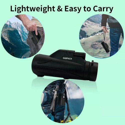 Designer × Homemade Monocular Telescope - 12X42 High Power Monocular for Bird Wa Size US L / EU 52-54 / 3 - 6 Thumbnail