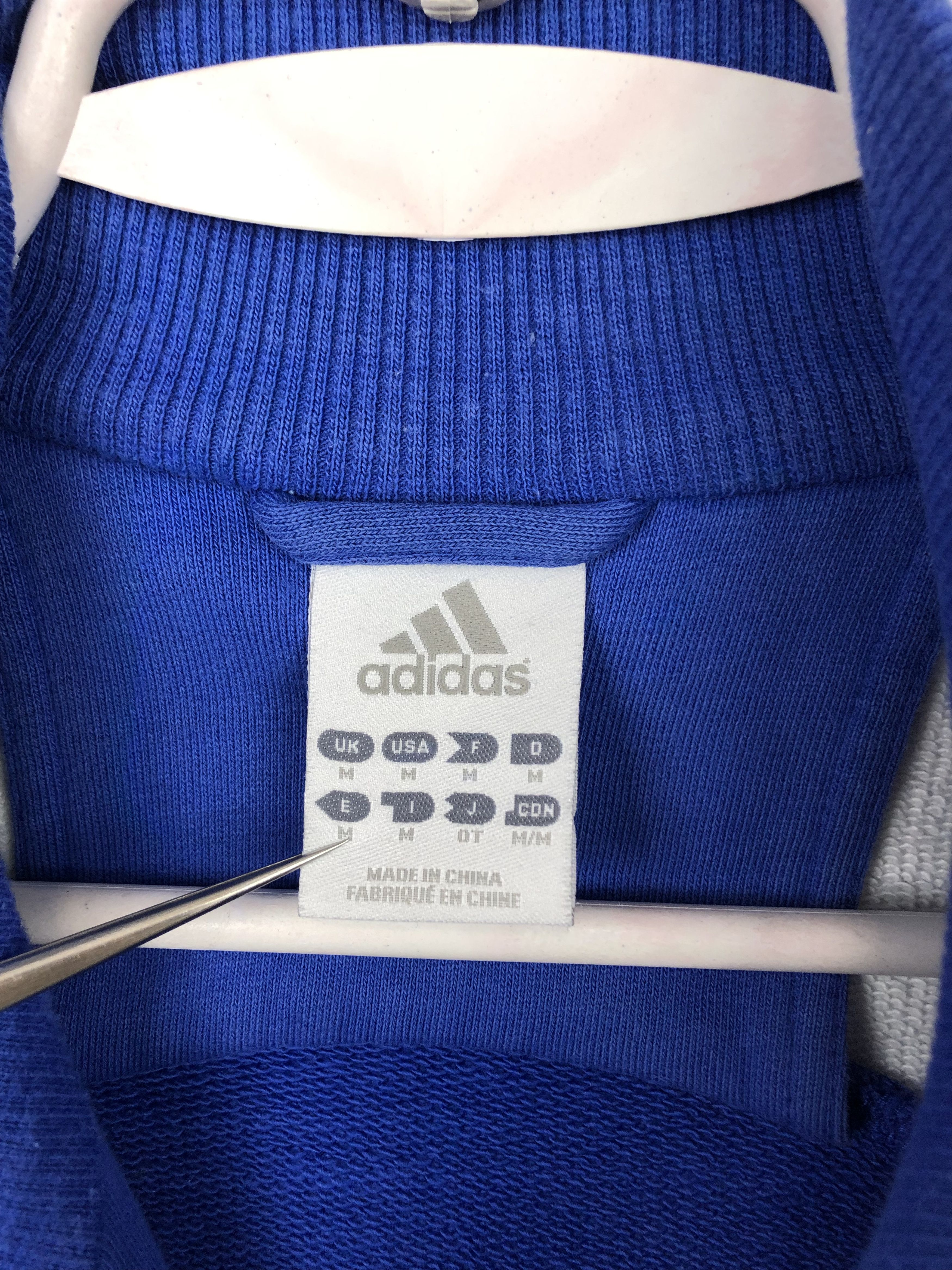 Adidas Vintage Adidas Chelsea Football Jacket Soccer Track Top Mens Size US M / EU 48-50 / 2 - 5 Thumbnail