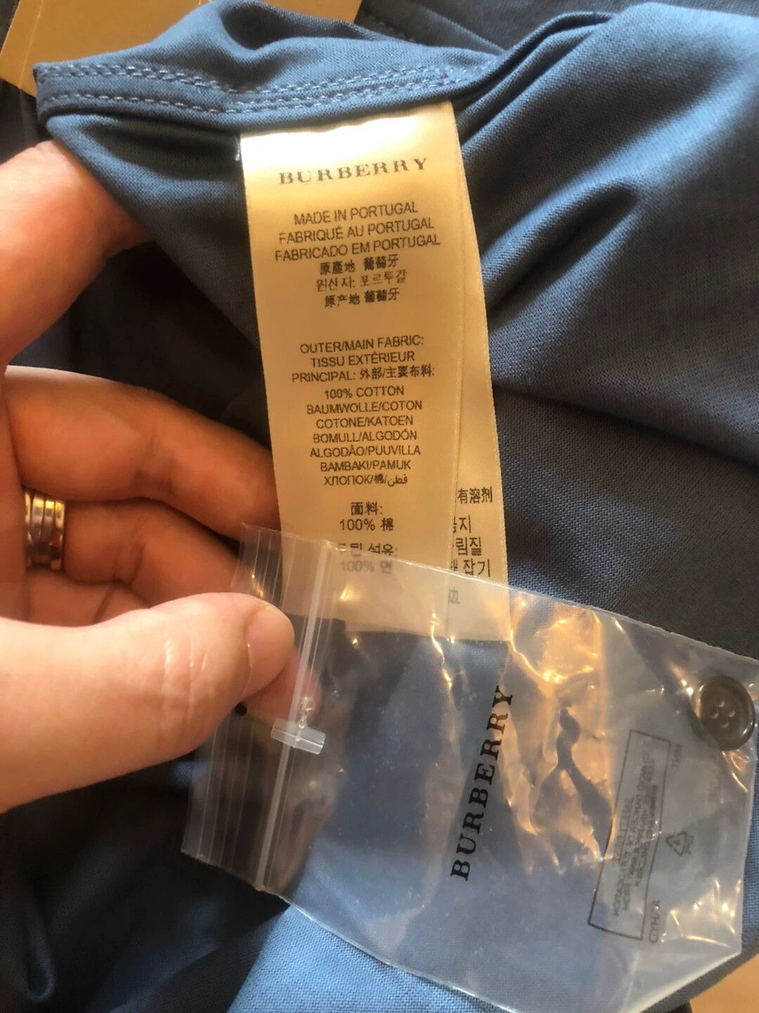 Burberry Burberry London Polo Short Sleeve T-Shirt M NWT Authentic Size US M / EU 48-50 / 2 - 6 Thumbnail