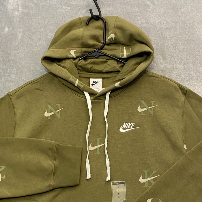 Nike hoodie mens store large