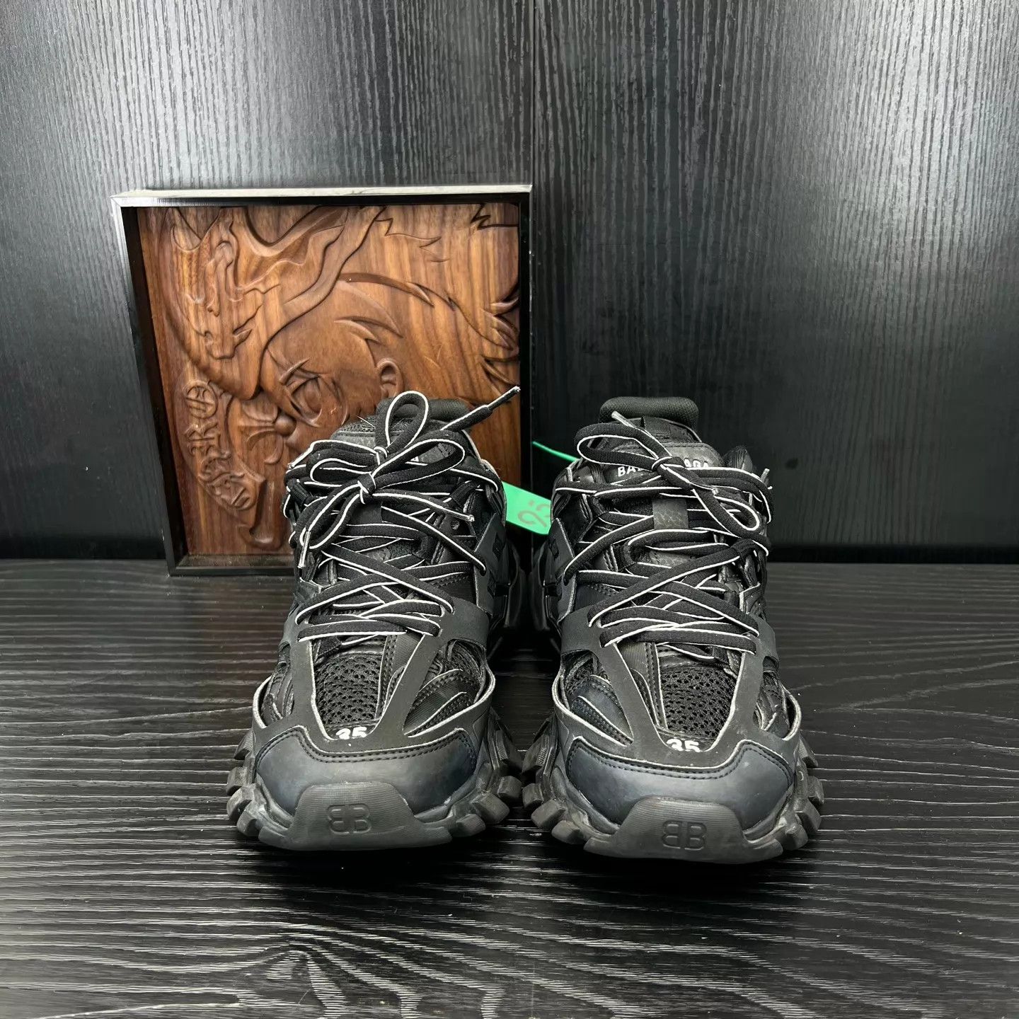 Balenciaga Balenciaga Track Black Size 35 OG Box Mint Size US 4.5 / IT 34.5 - 4 Thumbnail
