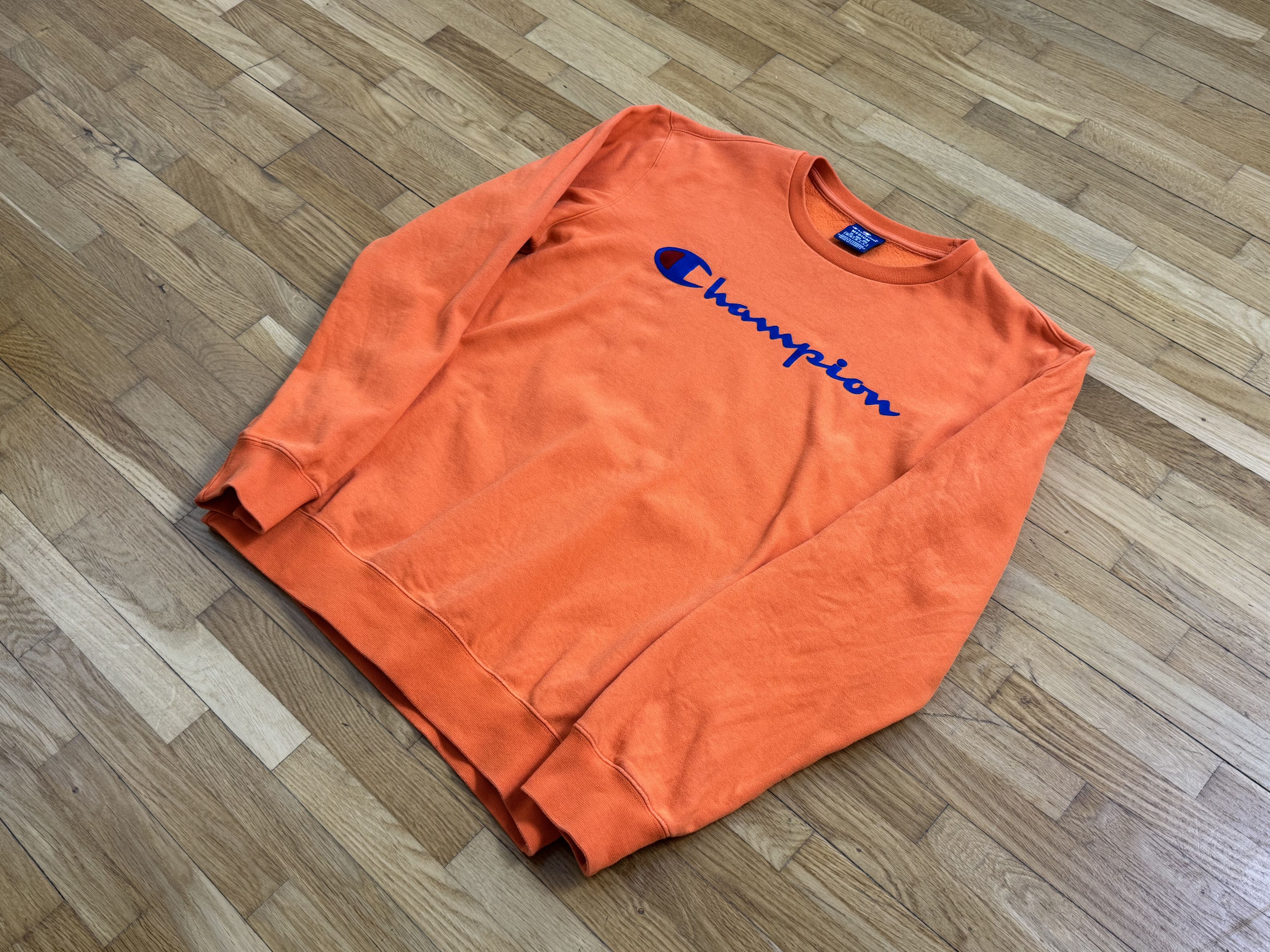Champion Vintage orange sweatshirt CHAMPION Size US M / EU 48-50 / 2 - 1 Thumbnail