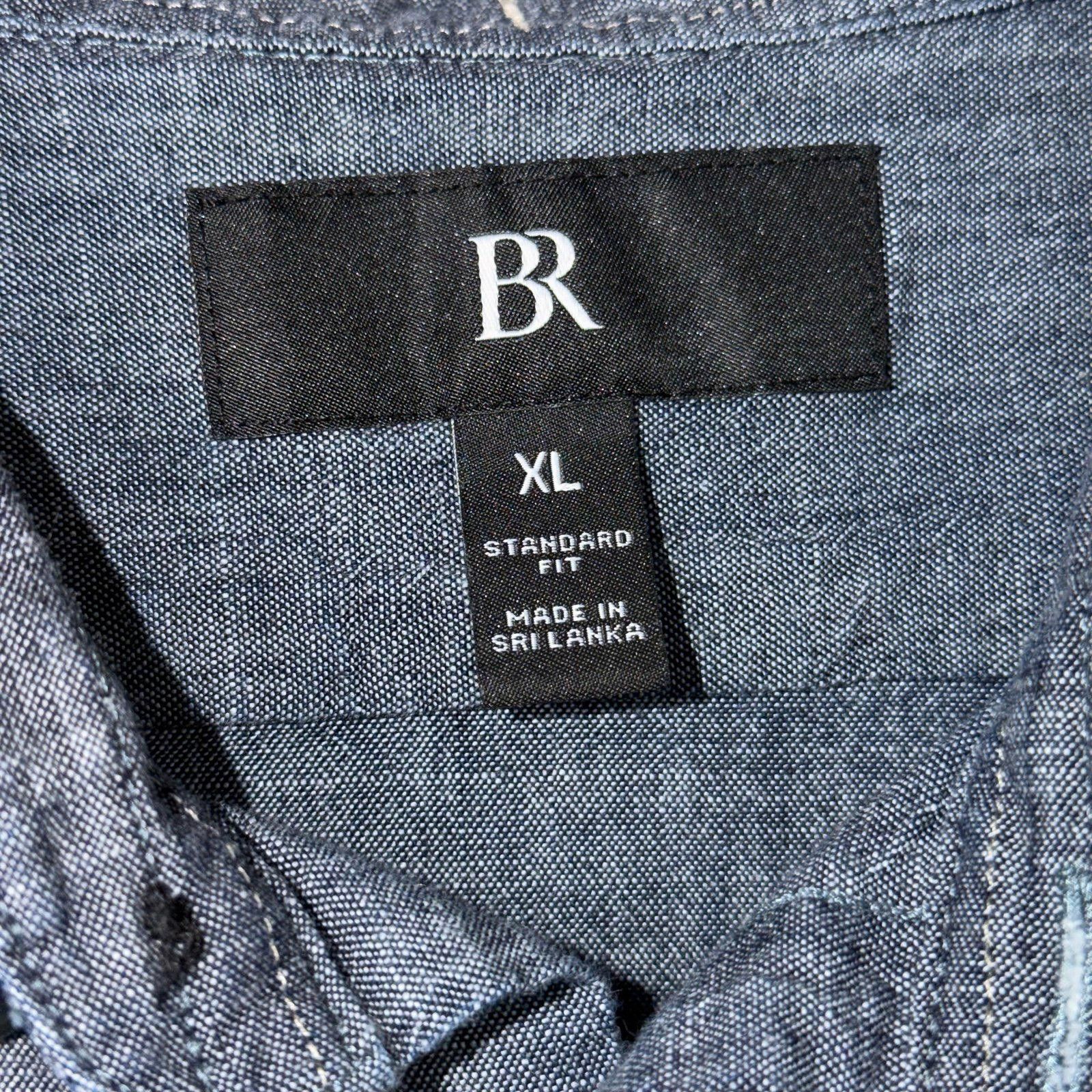 Banana Republic BR Men's XL Standard Fit Button-Up Shirt Size US XL / EU 56 / 4 - 3 Thumbnail