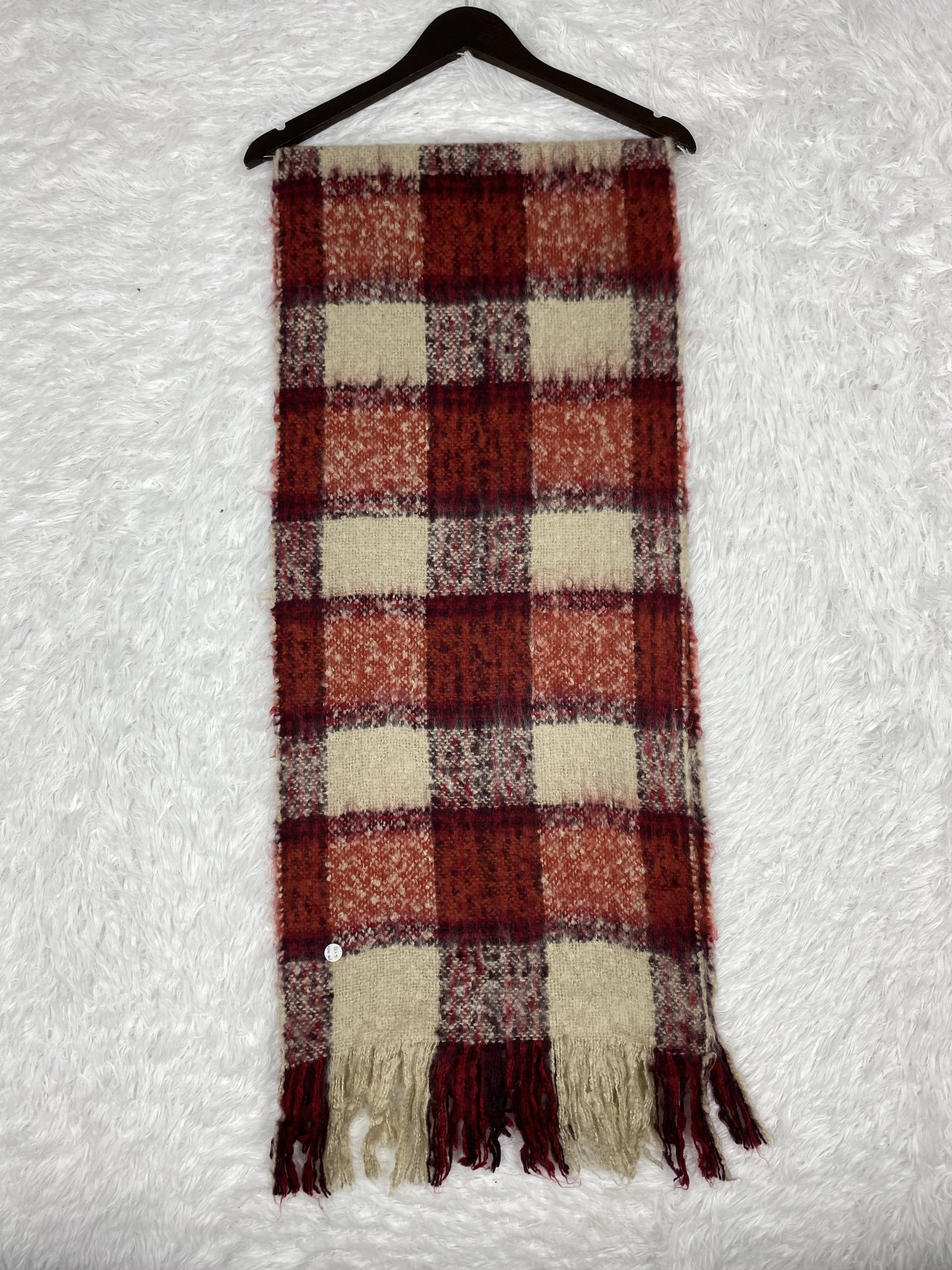 Japanese Brand Vintage Mohair Scarf / Muffler Neckwear PM0072 Size ONE SIZE - 5 Thumbnail