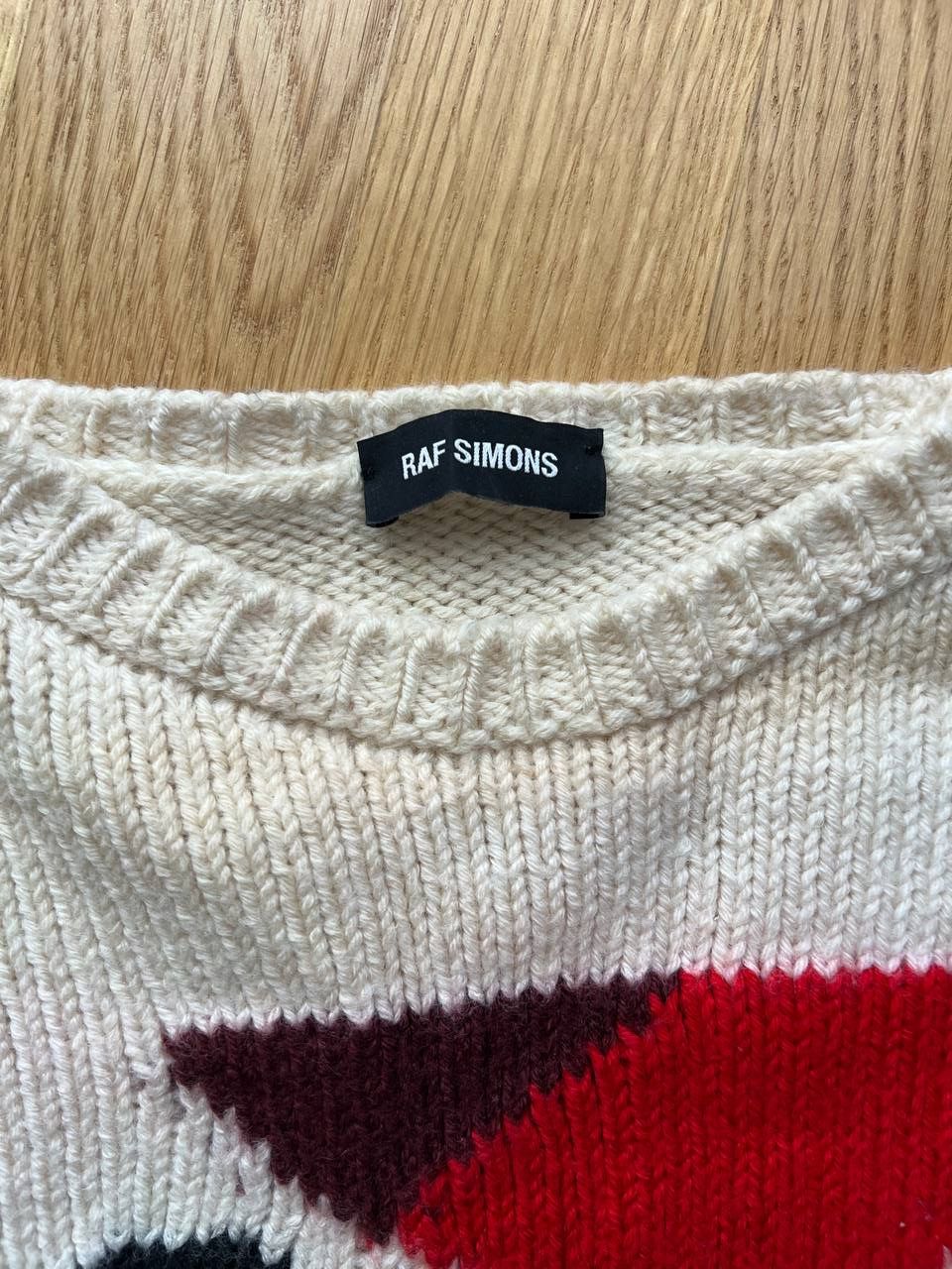 Raf Simons Raf Simons wool NY cropped sweater Size US M / EU 48-50 / 2 - 3 Thumbnail