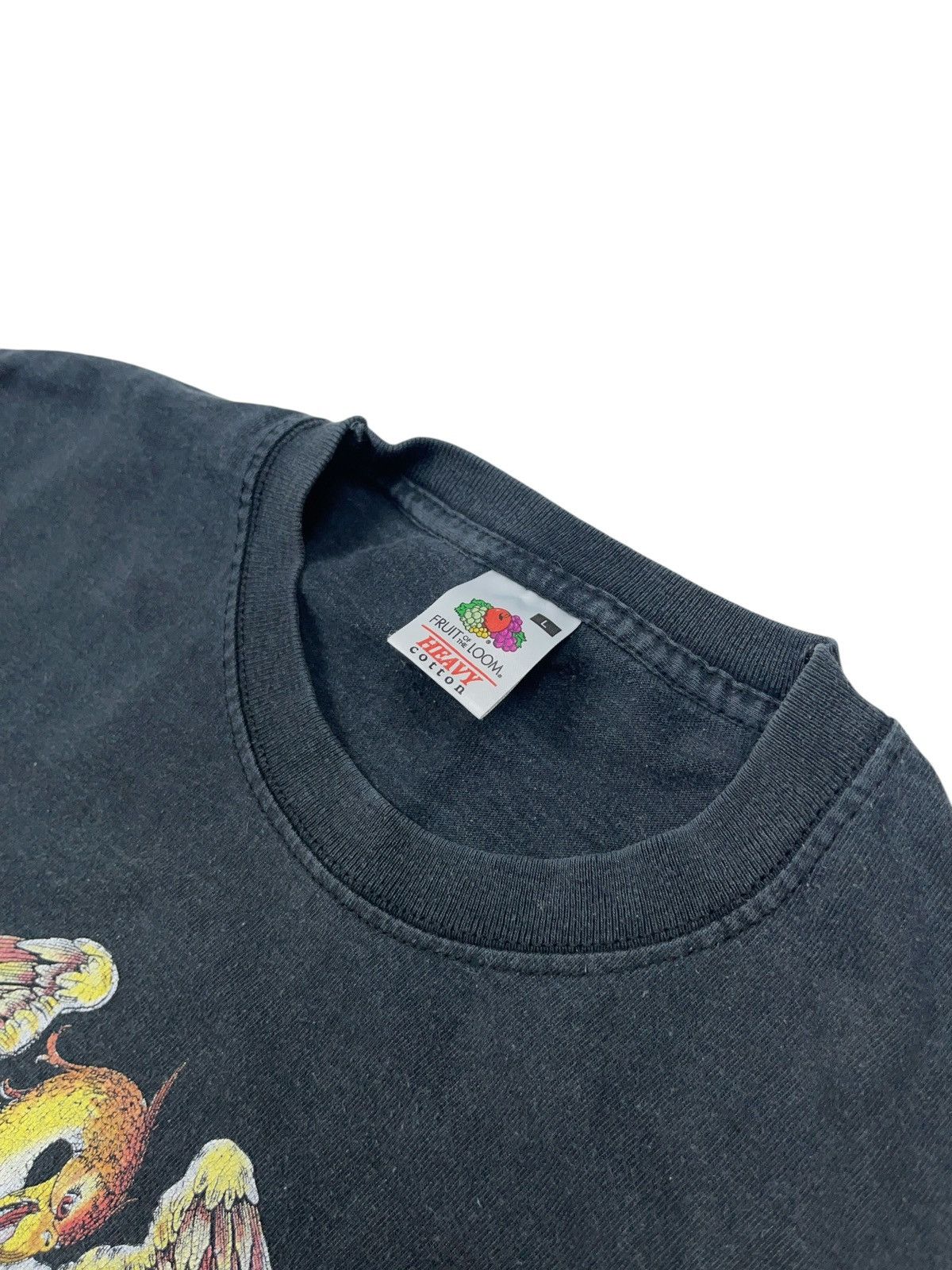 Band Tees × Vintage Vintage 2003 Queen Sun Faded T-shirt Size US L / EU 52-54 / 3 - 6 Thumbnail