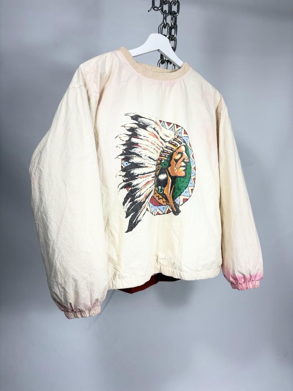 Polo Ralph Lauren Vintage Ralph Lauren Indian Head Aztec Reversible Pullover Size US S / EU 44-46 / 1 - 1 Thumbnail