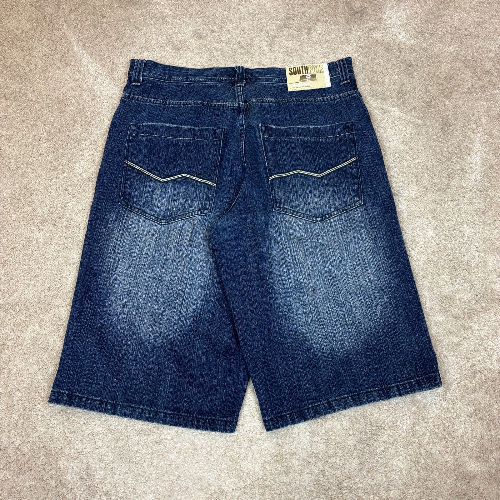 Southpole × Vintage Vintage Y2K Southpole Baggy 15" Jean Shorts Jorts Men's 38 Size US 38 / EU 54 - 2 Thumbnail