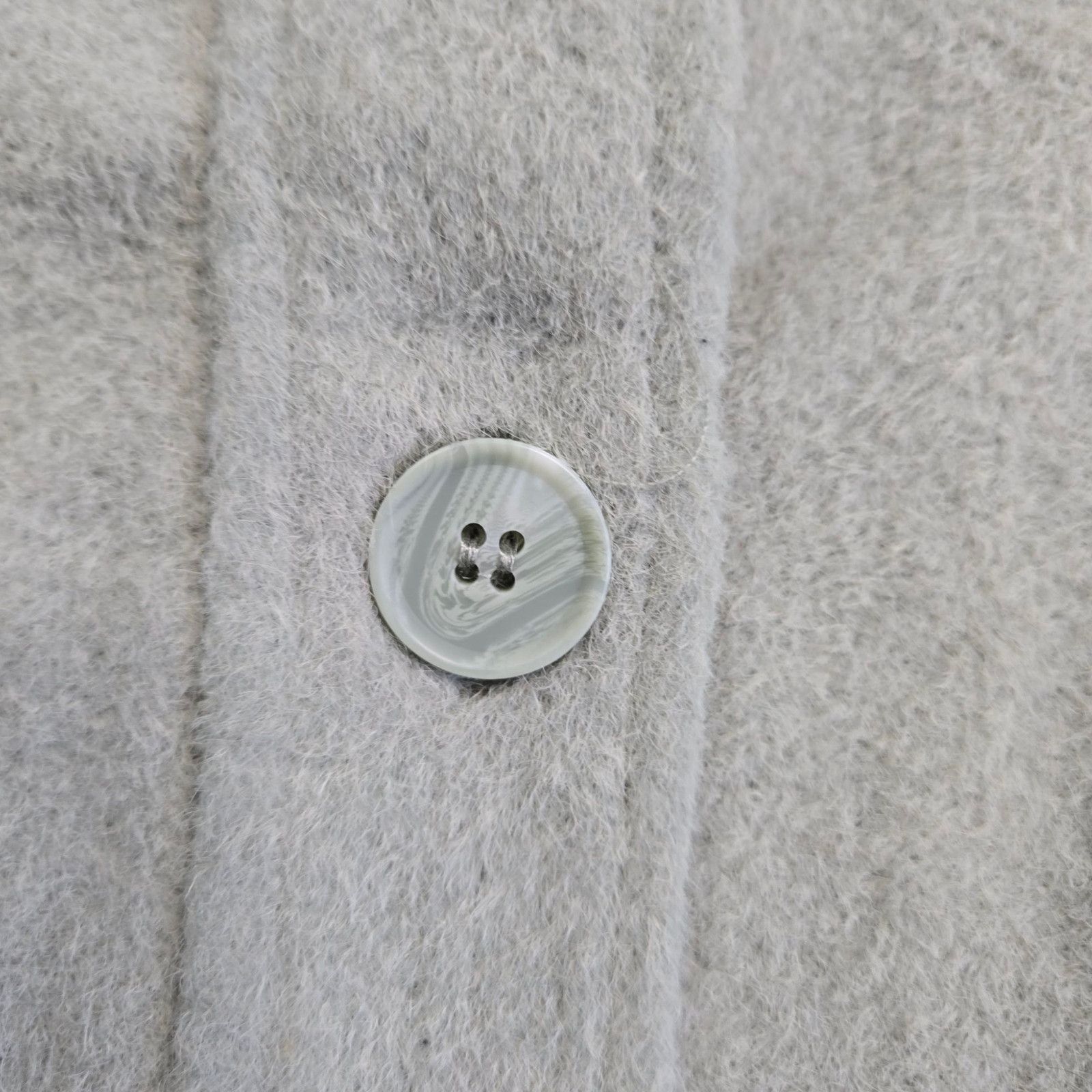 Nicole Miller Nicole Miller Sage Green Brushed Knit Shacket Size Small Size S / US 4 / IT 40 - 7 Thumbnail