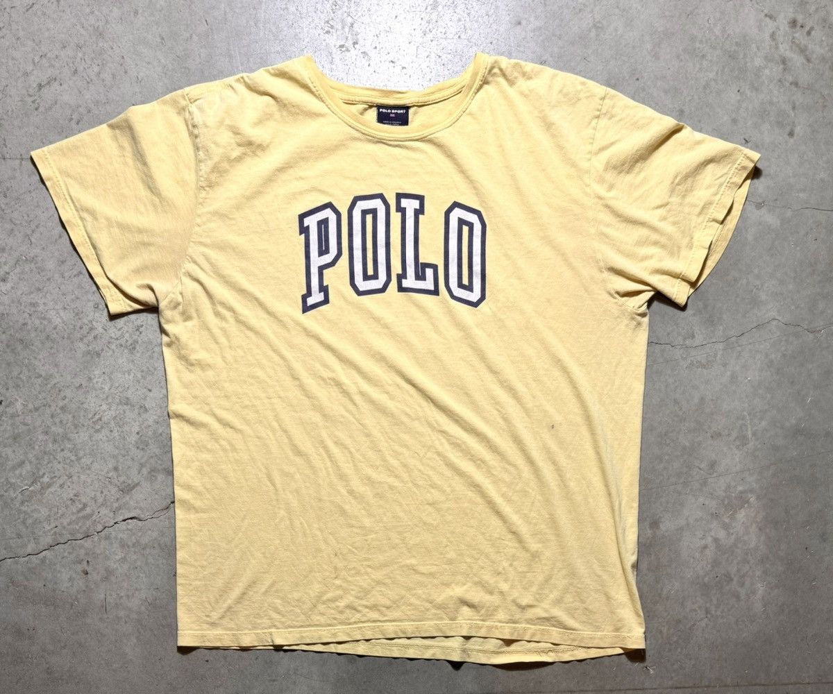 Polo Ralph Lauren × Vintage Vintage 90’s Polo Ralph Lauren Spell Out Logo Shirt size XL Size US XL / EU 56 / 4 - 1 Thumbnail
