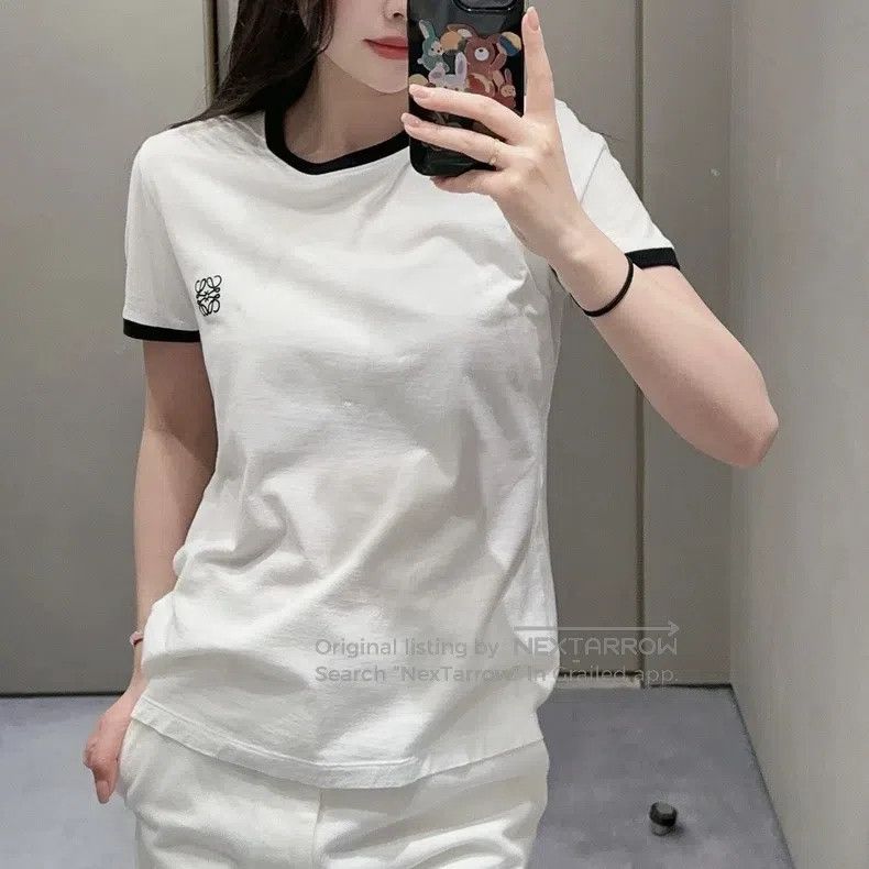 Loewe Loewe Anagram Color-Block Logo Short-Sleeve Size S / US 4 / IT 40 - 7 Thumbnail