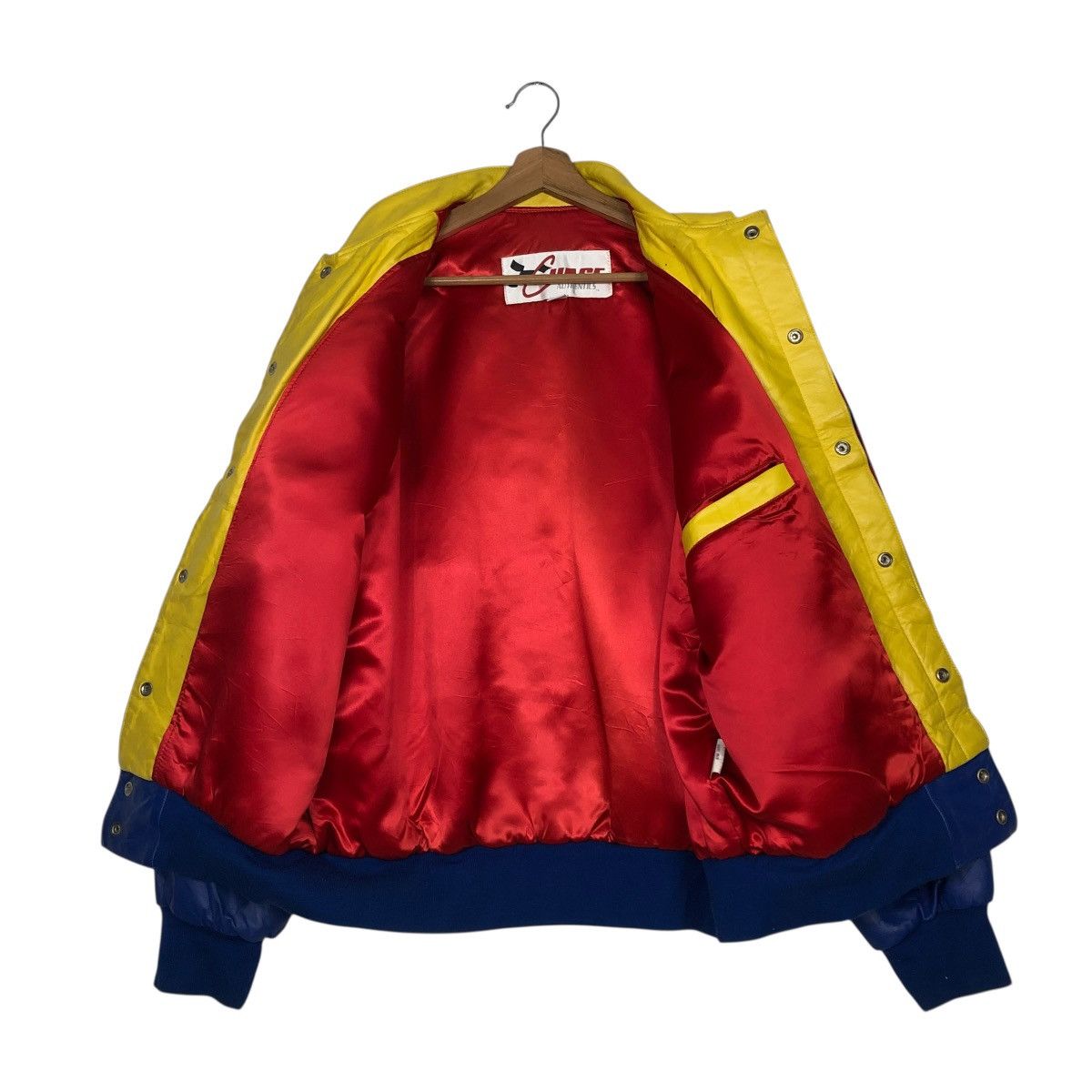 Jimi Hendrix 🔥VINTAGE GENUINE LEATHER JACKET BOMBER DUPONT HENDRIK USA Size US L / EU 52-54 / 3 - 19 Thumbnail