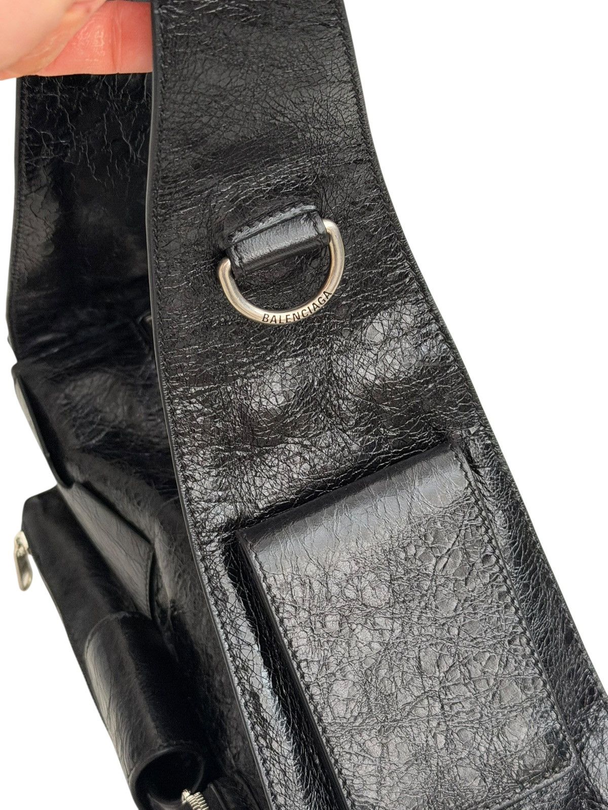Balenciaga Superbusy Mini XS Black Hobo Bag Size ONE SIZE - 8 Thumbnail