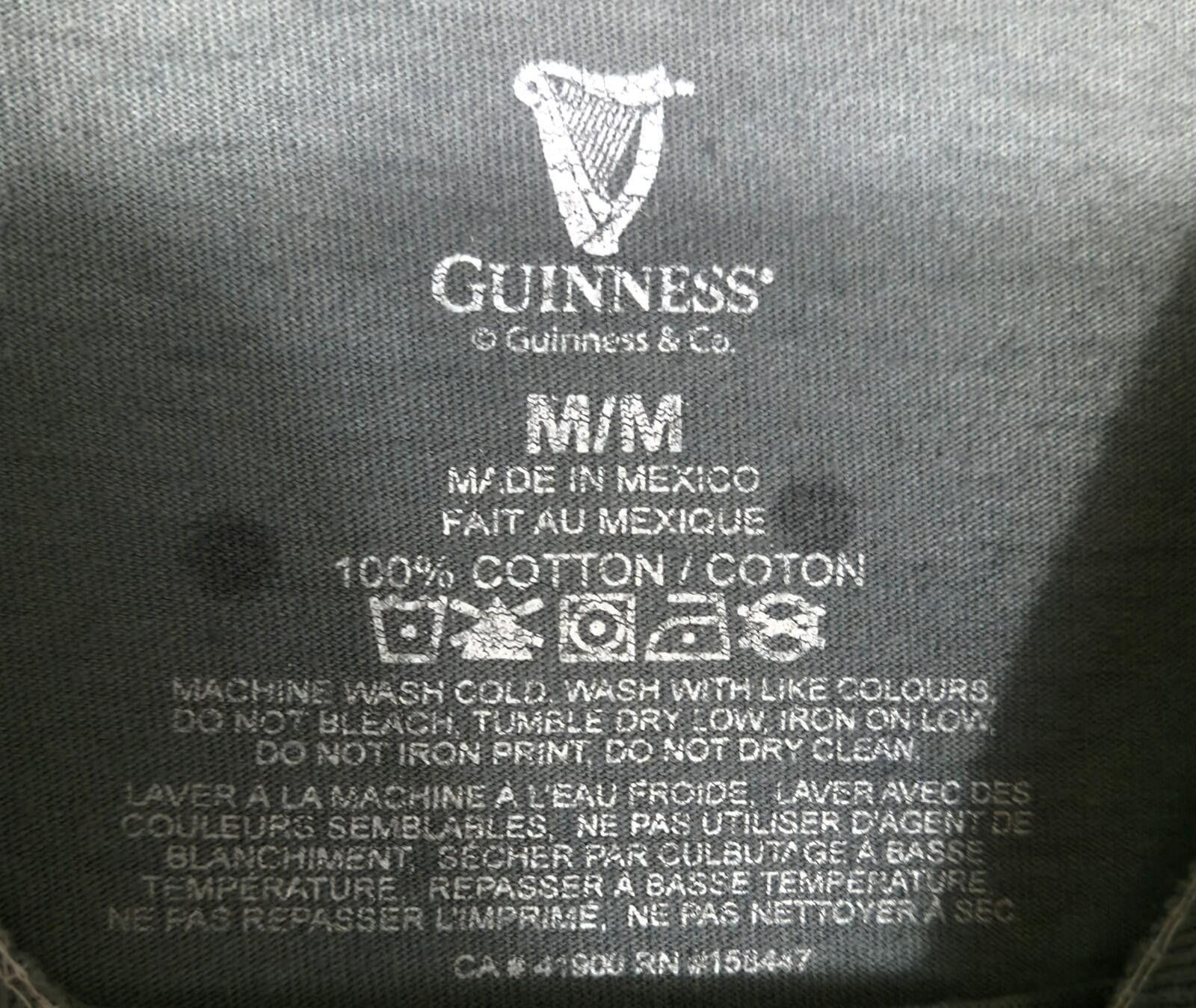 Other Guinness Extra Stout Gray Short Sleeve Graphic Size US M / EU 48-50 / 2 - 2 Thumbnail