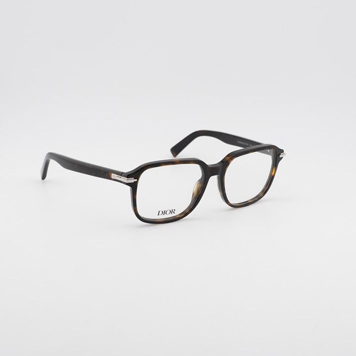 Dior Dior DIORBLACKSUITO S5I 2000 Eyeglasses Havana 53mm Square Size ONE SIZE - 8 Thumbnail