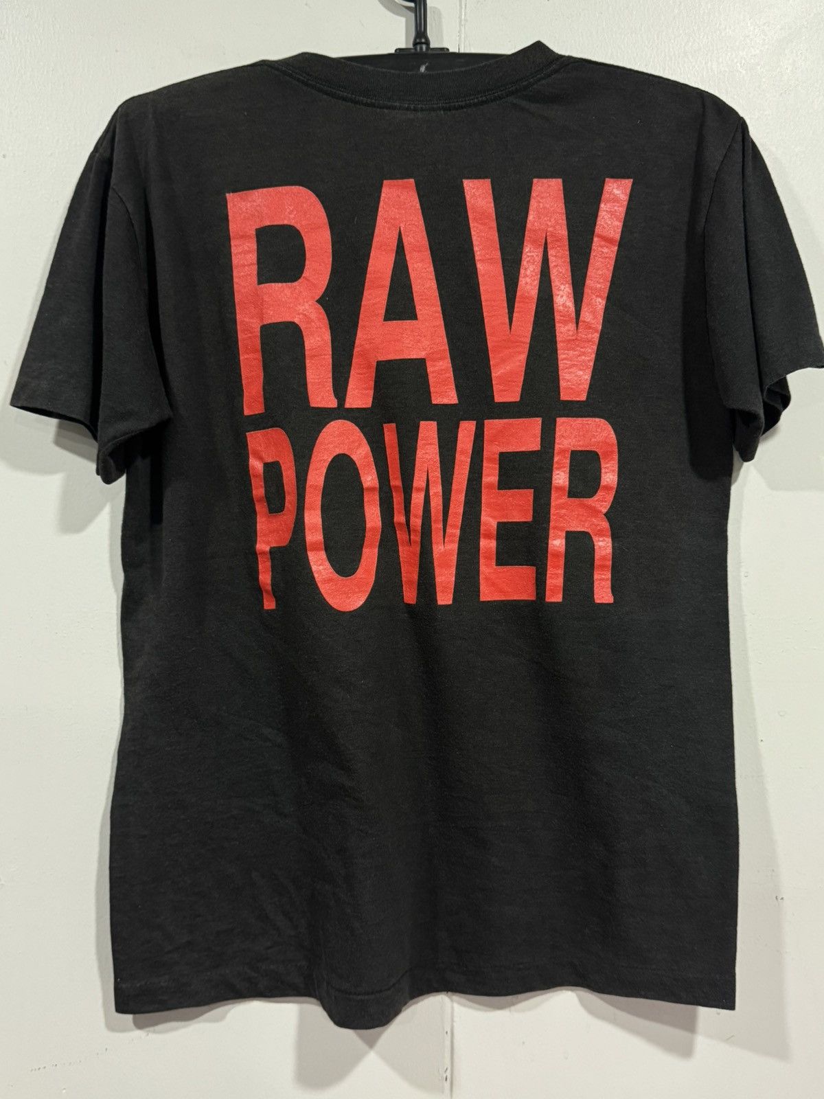 Band Tees × Vintage 1988 Iggy Pop “Raw Power” shirt size L Size US L / EU 52-54 / 3 - 3 Thumbnail