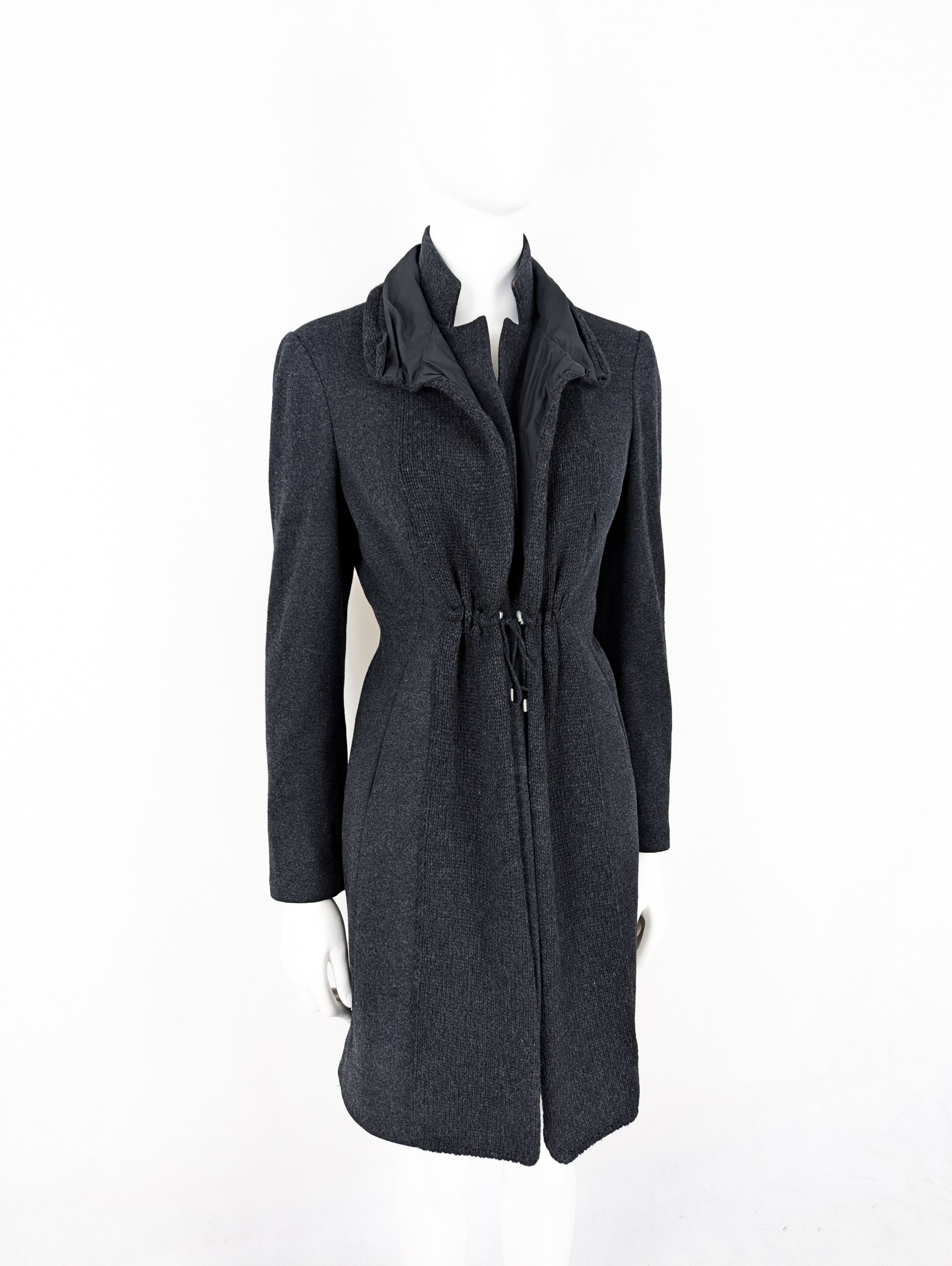 Brunello Cucinelli Brunello Cucinelli wool cashmere silk coat Size L / US 10 / IT 46 - 4 Thumbnail